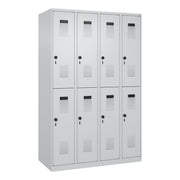 C+P Spind Evolo PLUS Doppel 8Fächer 1850x1200x500 lgr/lgr