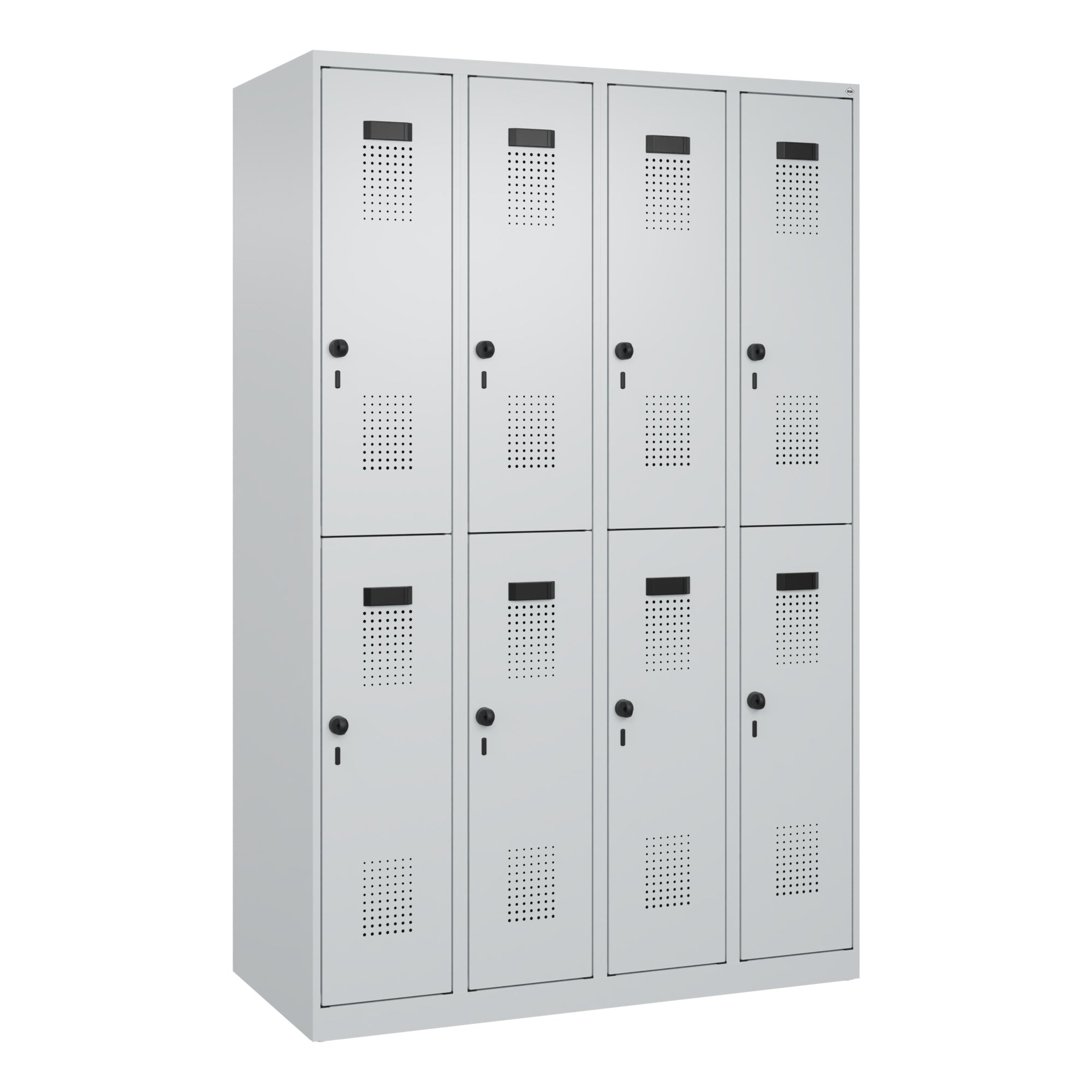 C+P Spind Evolo PLUS Doppel 8Fächer 1850x1200x500 lgr/lgr