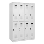 C+P Spind Evolo PLUS Doppel 8Fächer 1850x1200x500 vws/vws