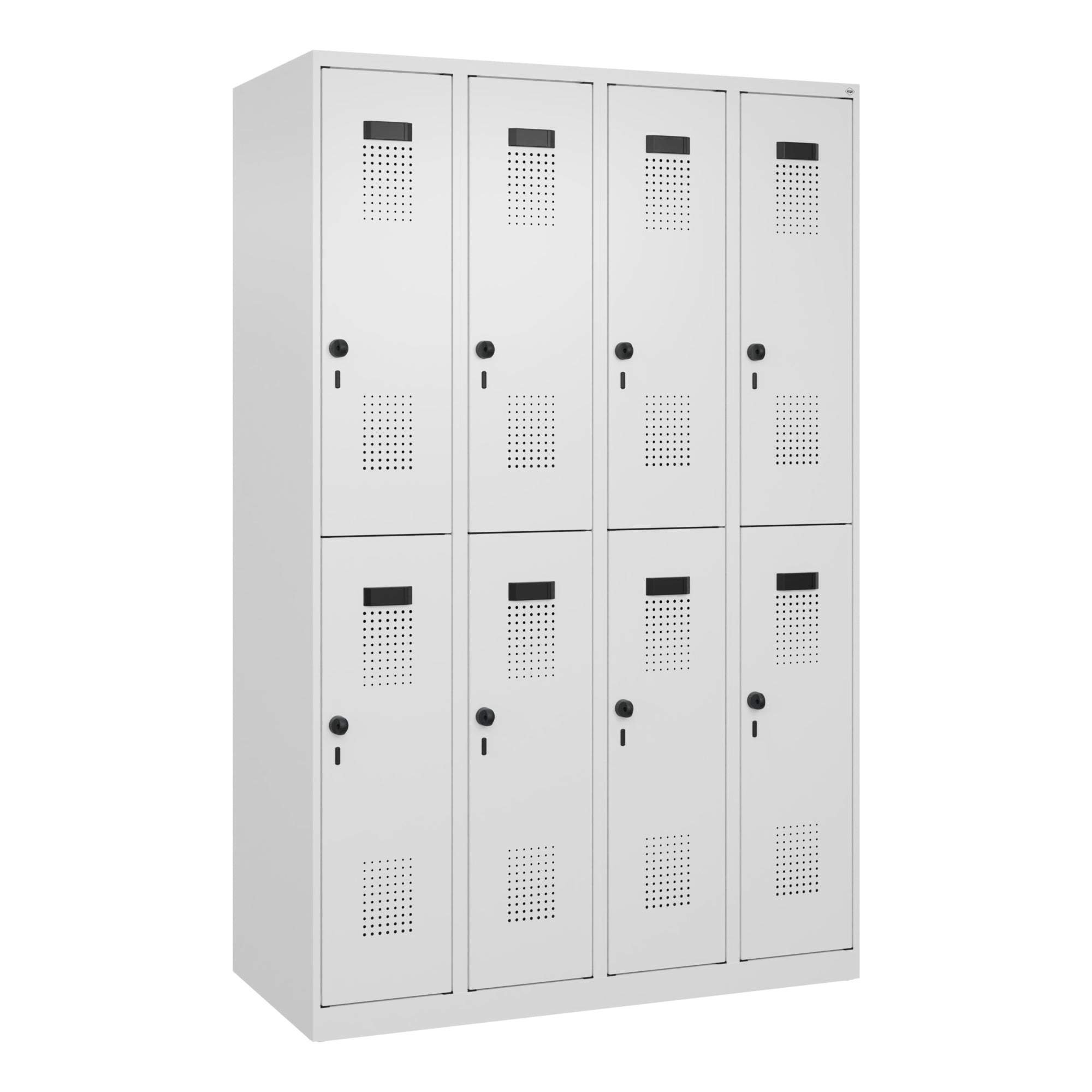 C+P Spind Evolo PLUS Doppel 8Fächer 1850x1200x500 vws/vws