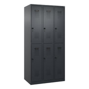 C+P Spind Evolo PLUS Doppel 6Fächer 1850x900x500 sgr/sgr