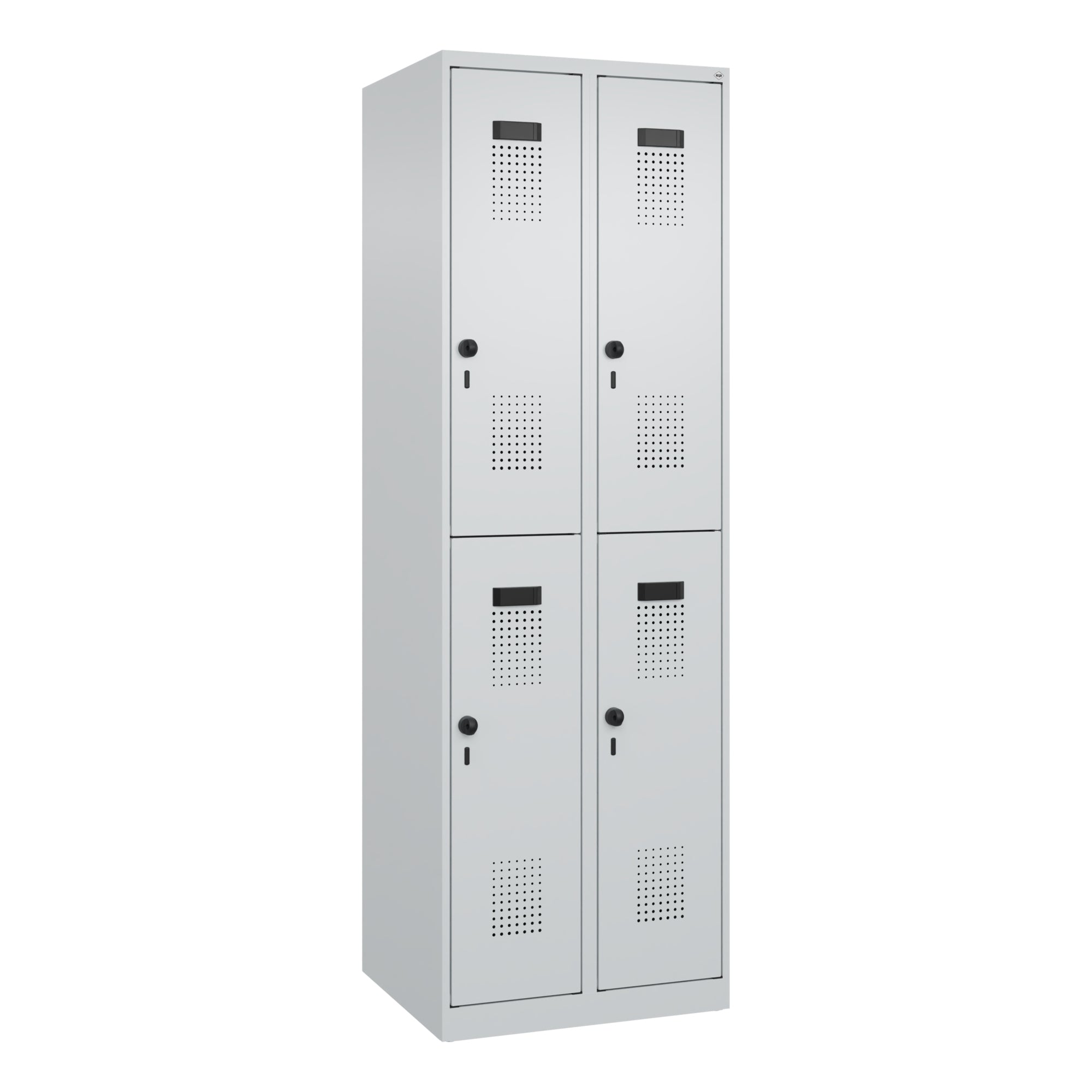 C+P Spind Evolo PLUS Doppel 4Fächer 1850x600x500 lgr/lgr