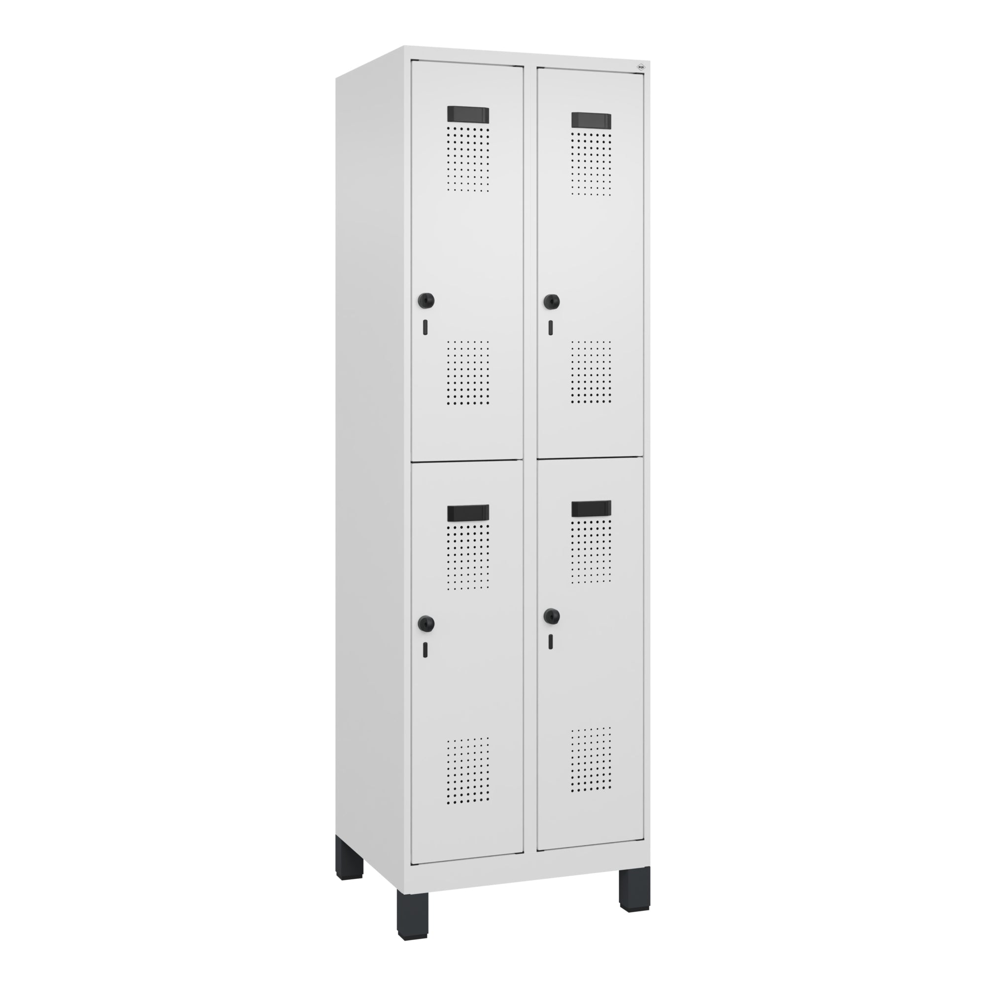 C+P Spind Evolo PLUS Doppel 4Fächer 1950x600x500 vws/vws