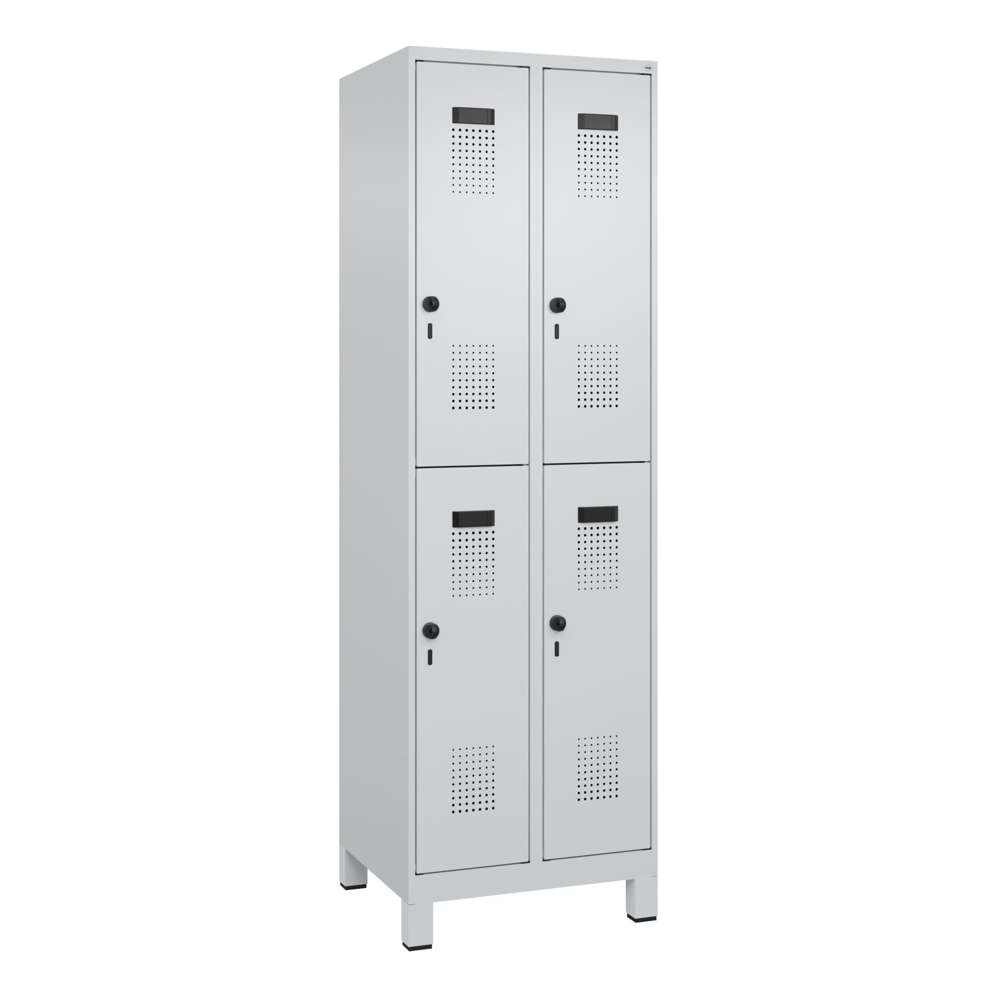 C+P Spind Evolo PLUS Doppel 4Fächer 1950x600x500 lgr/lgr