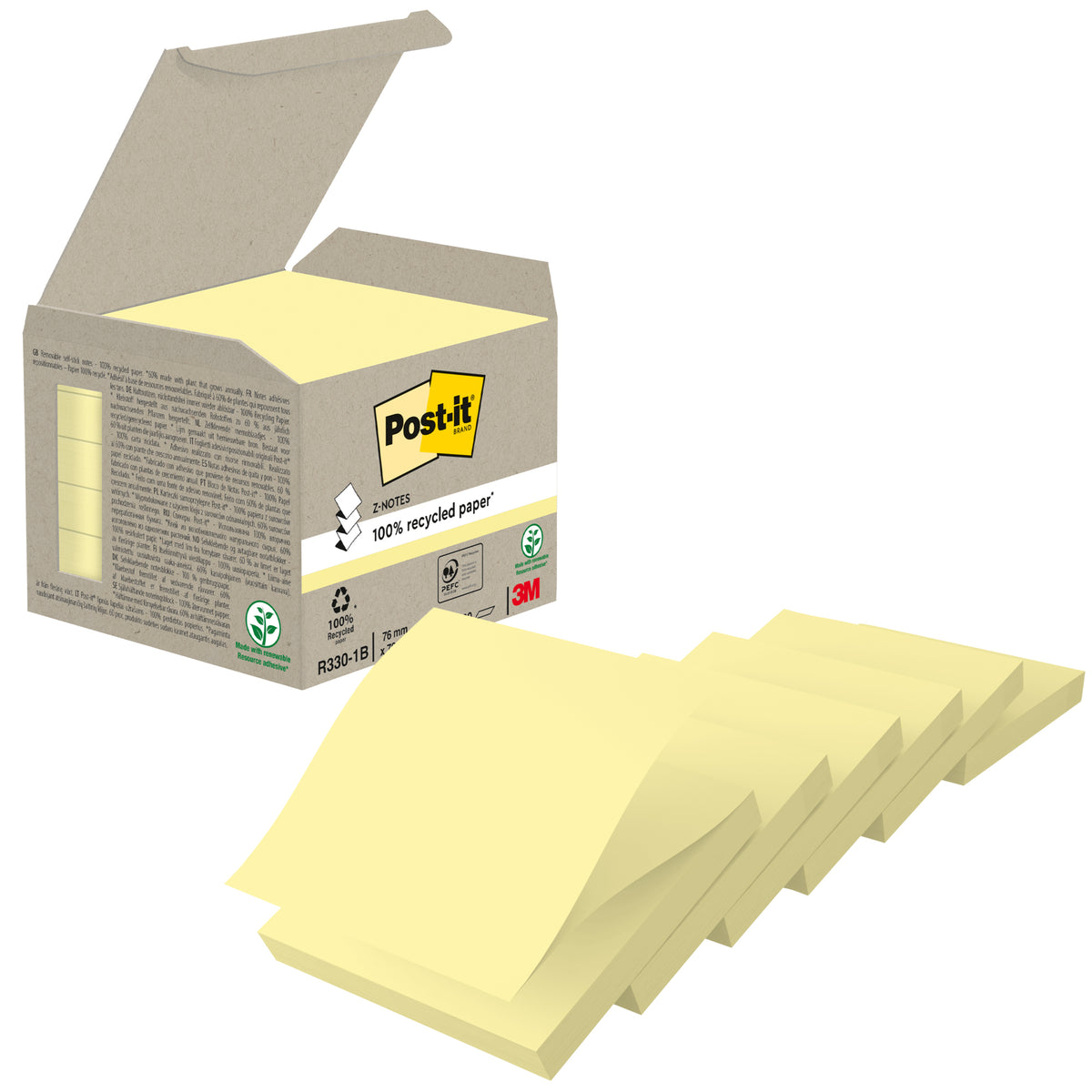 Post-it Haftnotiz Z-Notes