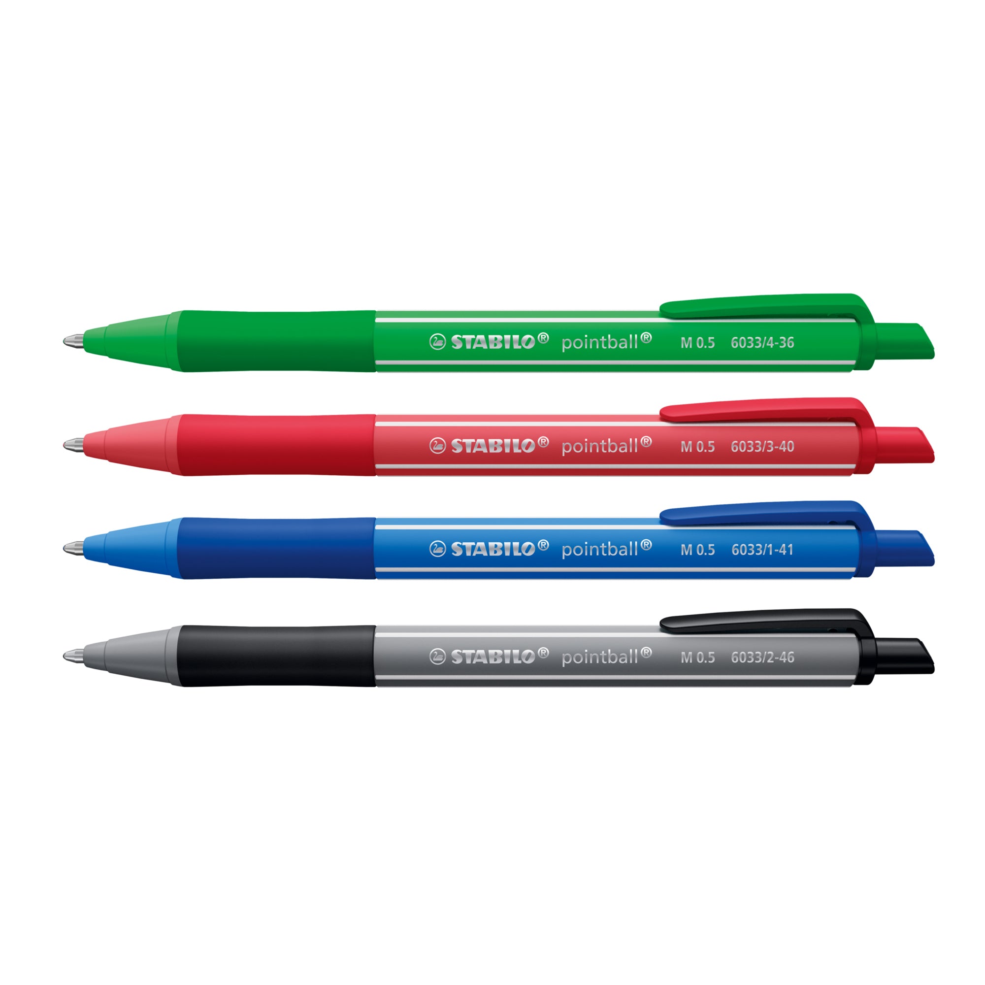 STABILO Kugelschreiber pointball® colorful