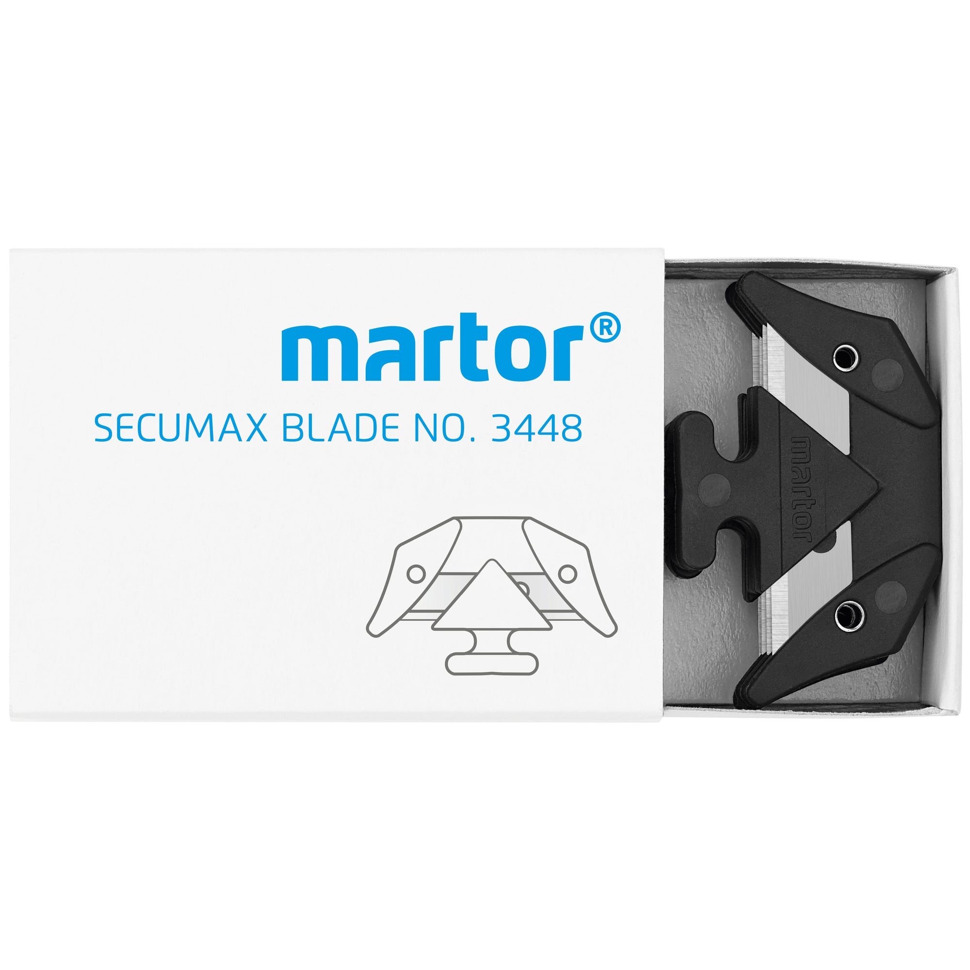 Martor Ersatzklinge Sicherheitsmesser SECUMAX Nr. 3448