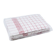 Geschirrtuch 50x70cm rot 10St