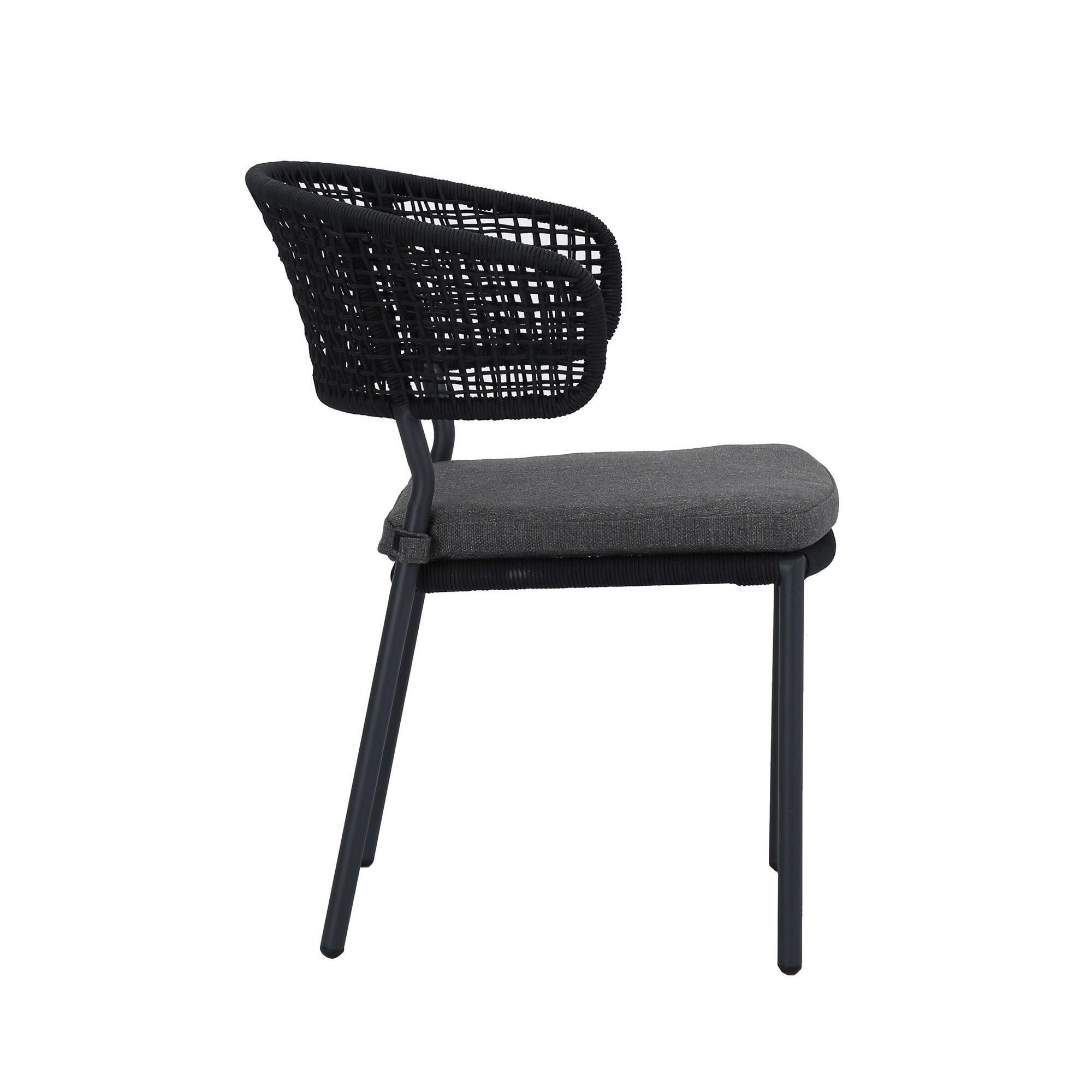 barths Stuhl Spitz anthrazit 2St