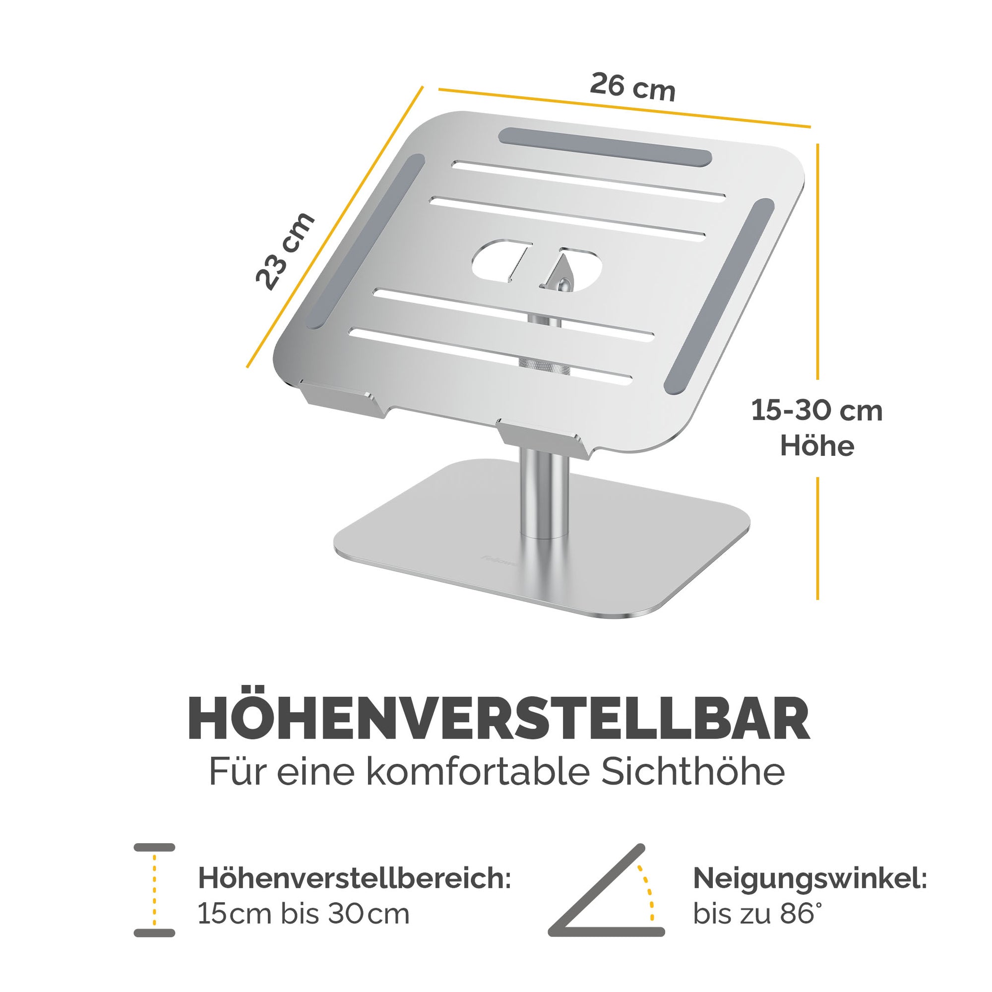 Fellowes Notebookständer AlumiaT