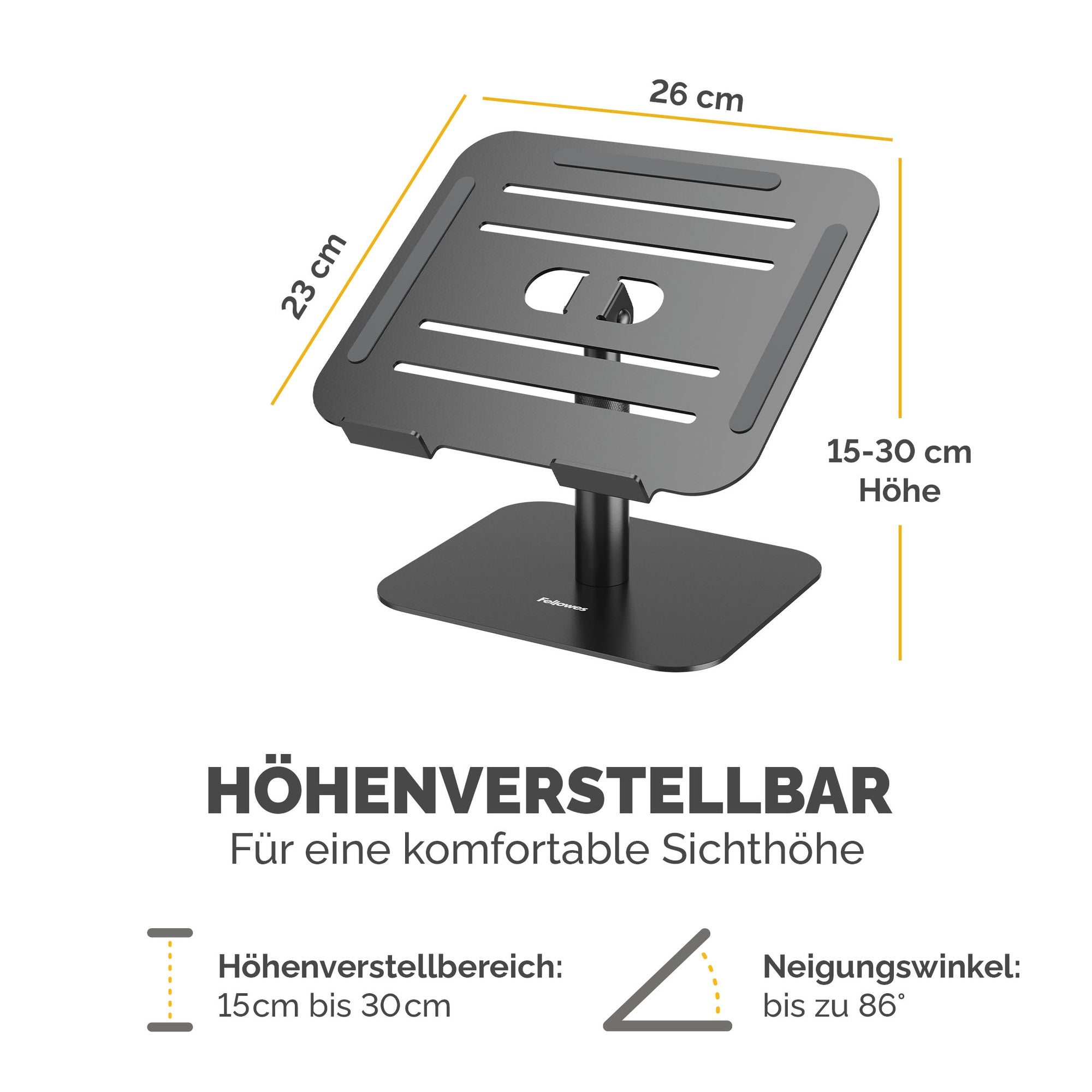 Fellowes Notebookständer AlumiaT