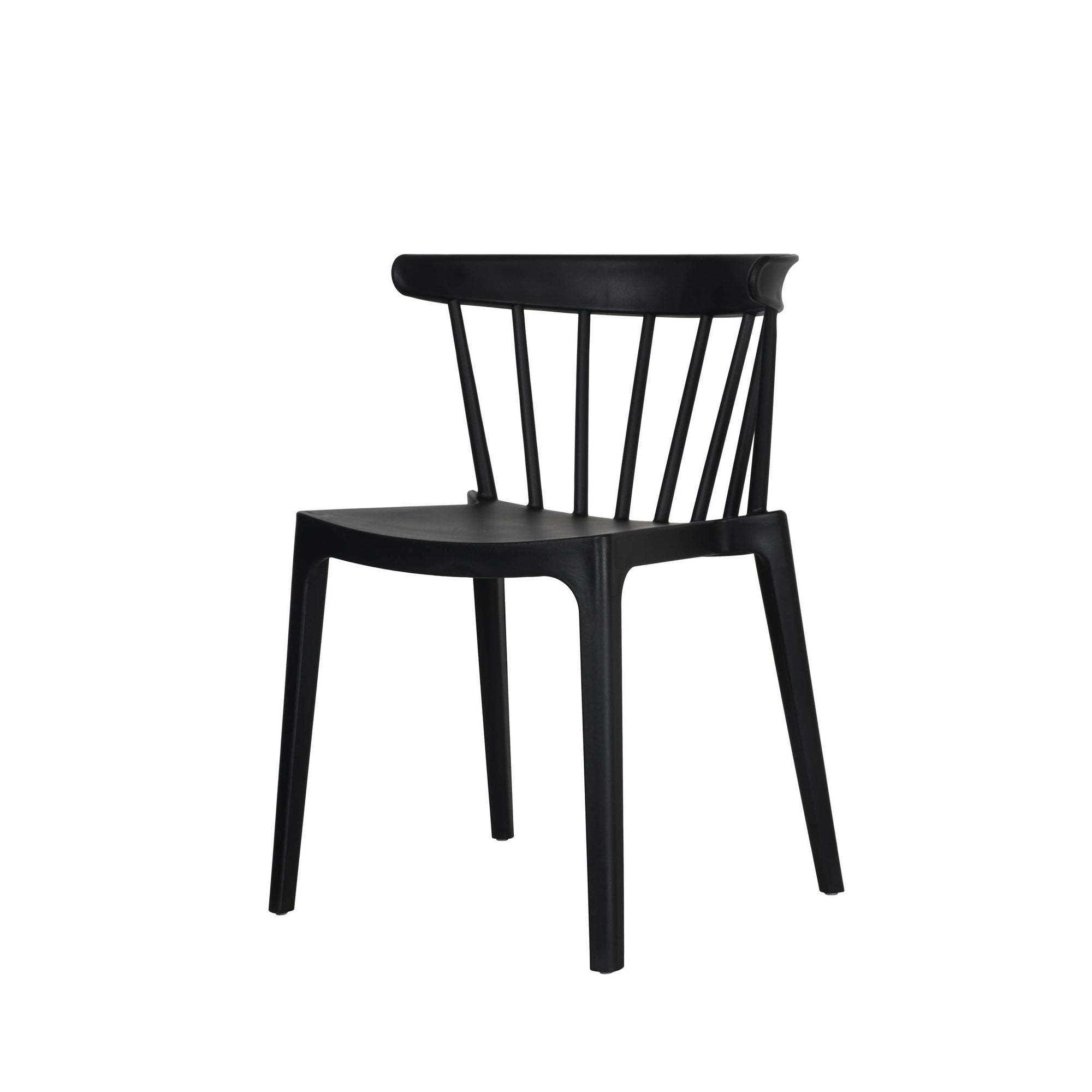 FEROS Stuhl Windson schwarz 4St