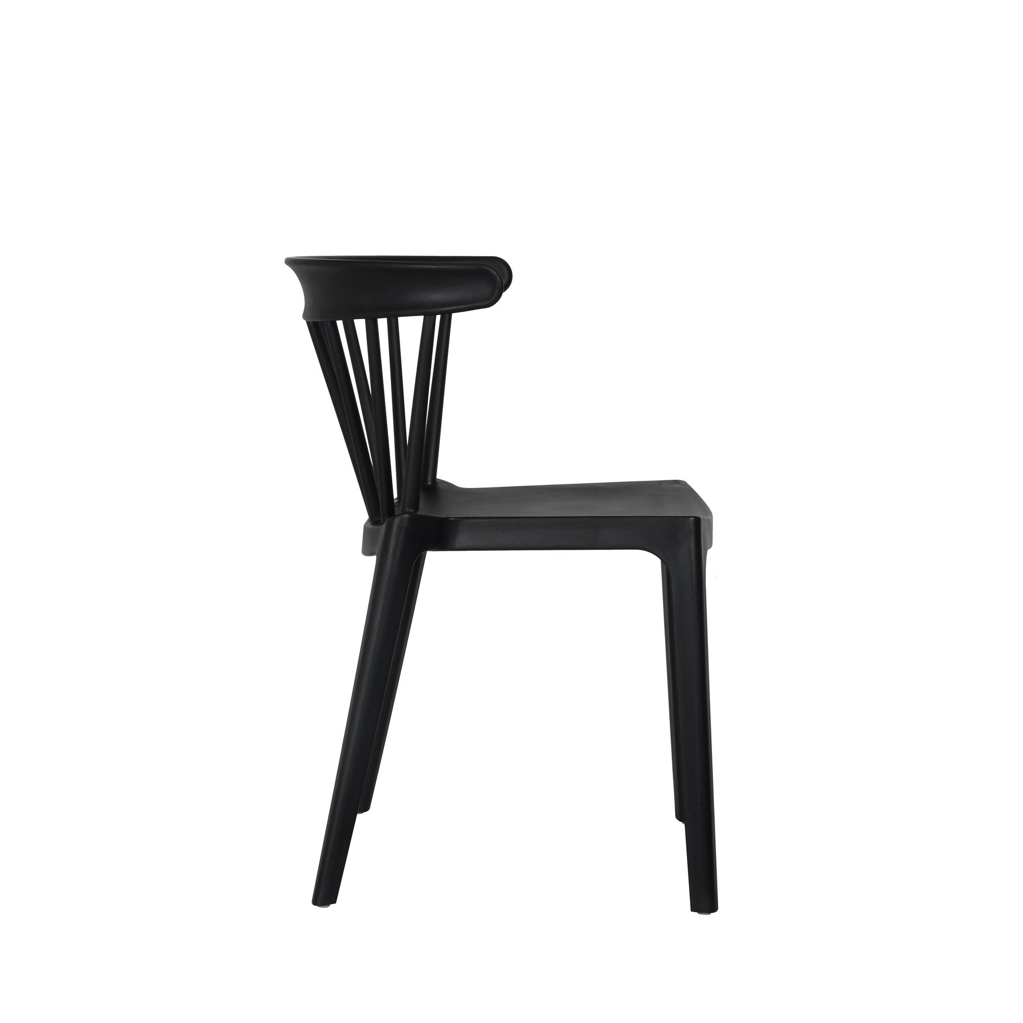 FEROS Stuhl Windson schwarz 4St