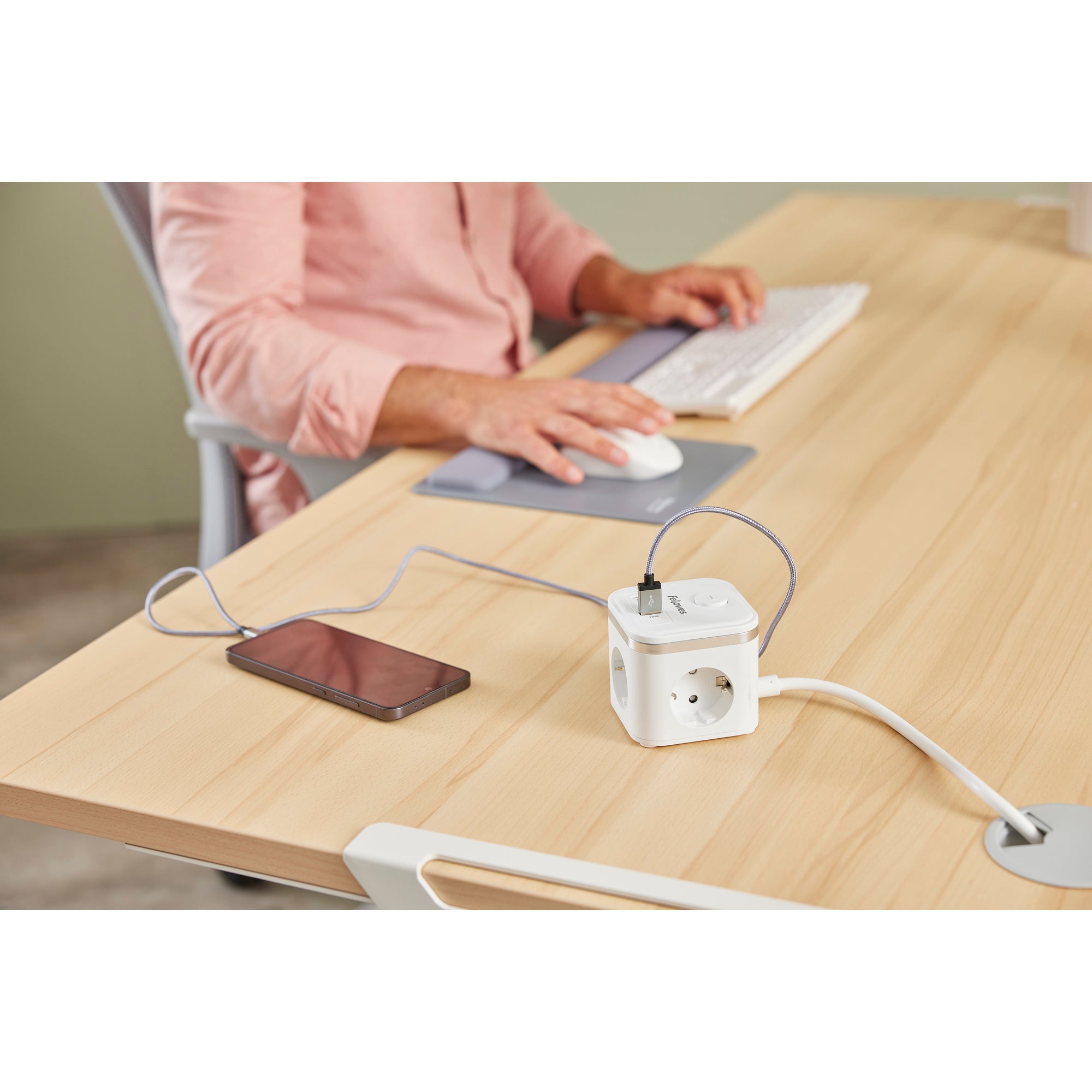 Fellowes Steckdosenwürfel Power Cube