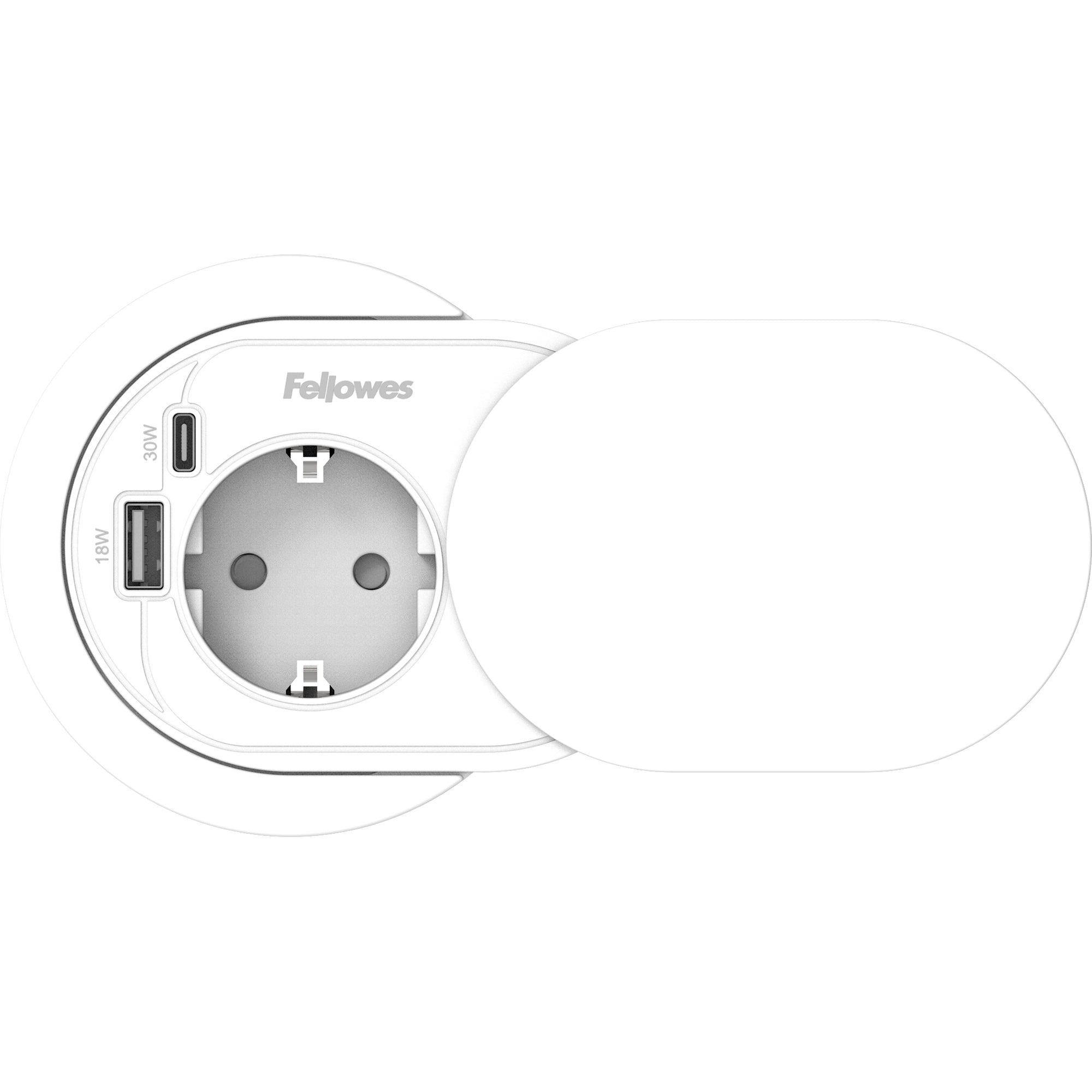 Fellowes Einbau-Steckdosenleiste Power Spot