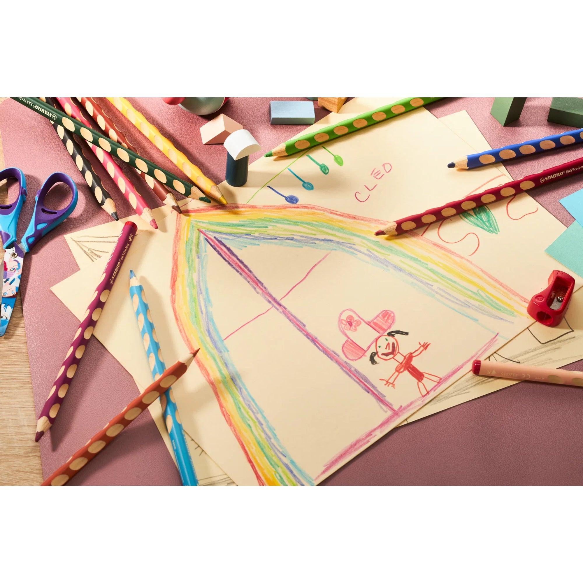 Stabilo Buntstift EASYcolors