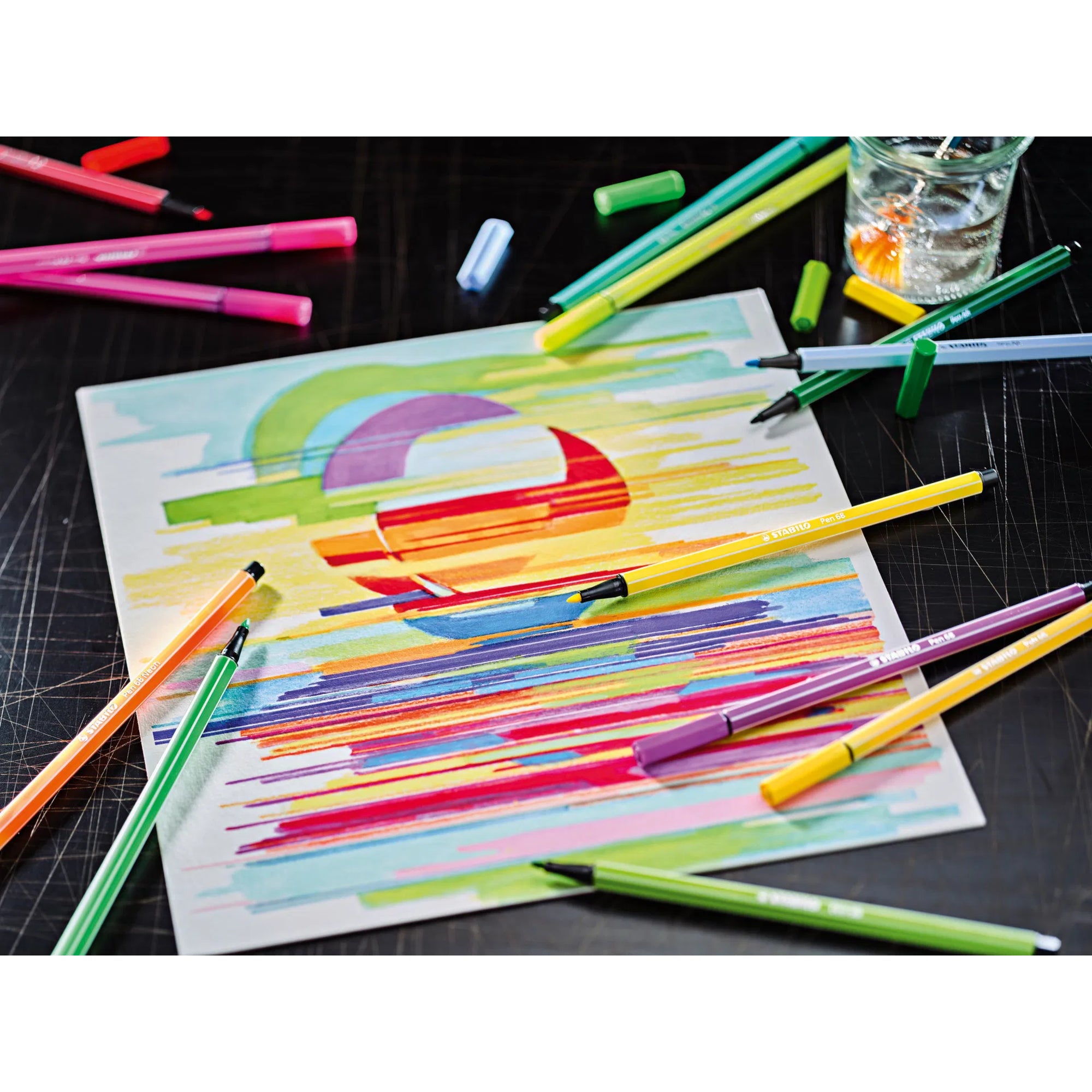 Stabilo Schreibgeräteset CREATIVE SET ARTY