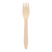 PAPSTAR Gabel pure Holz 16,5cm 100St