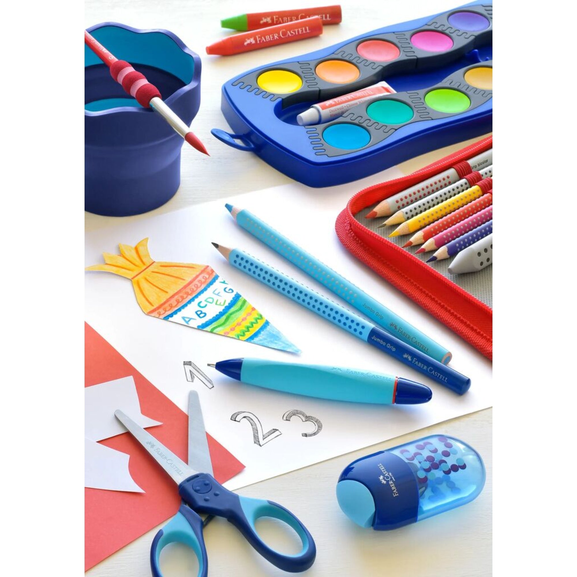 Faber-Castell Buntstift Jumbo GRIP