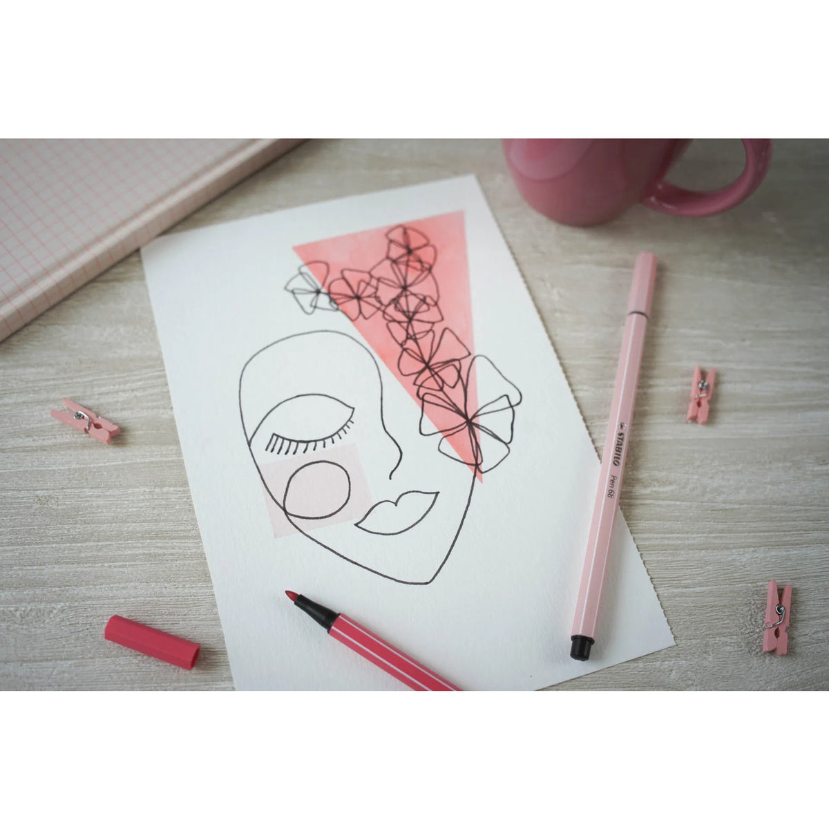 Stabilo Fasermaler Pen 68