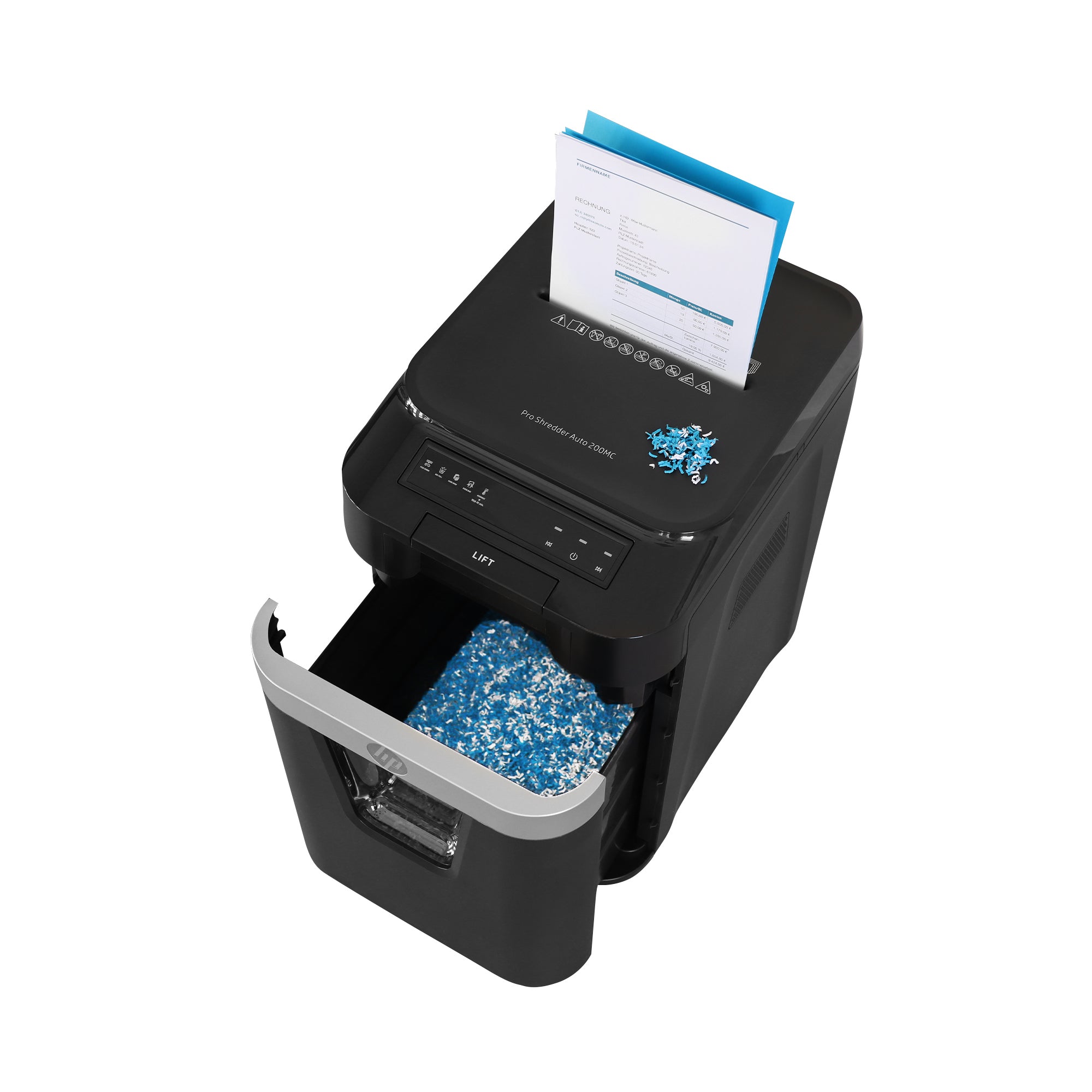 HP Aktenvernichter Pro Shredder Auto 200MC