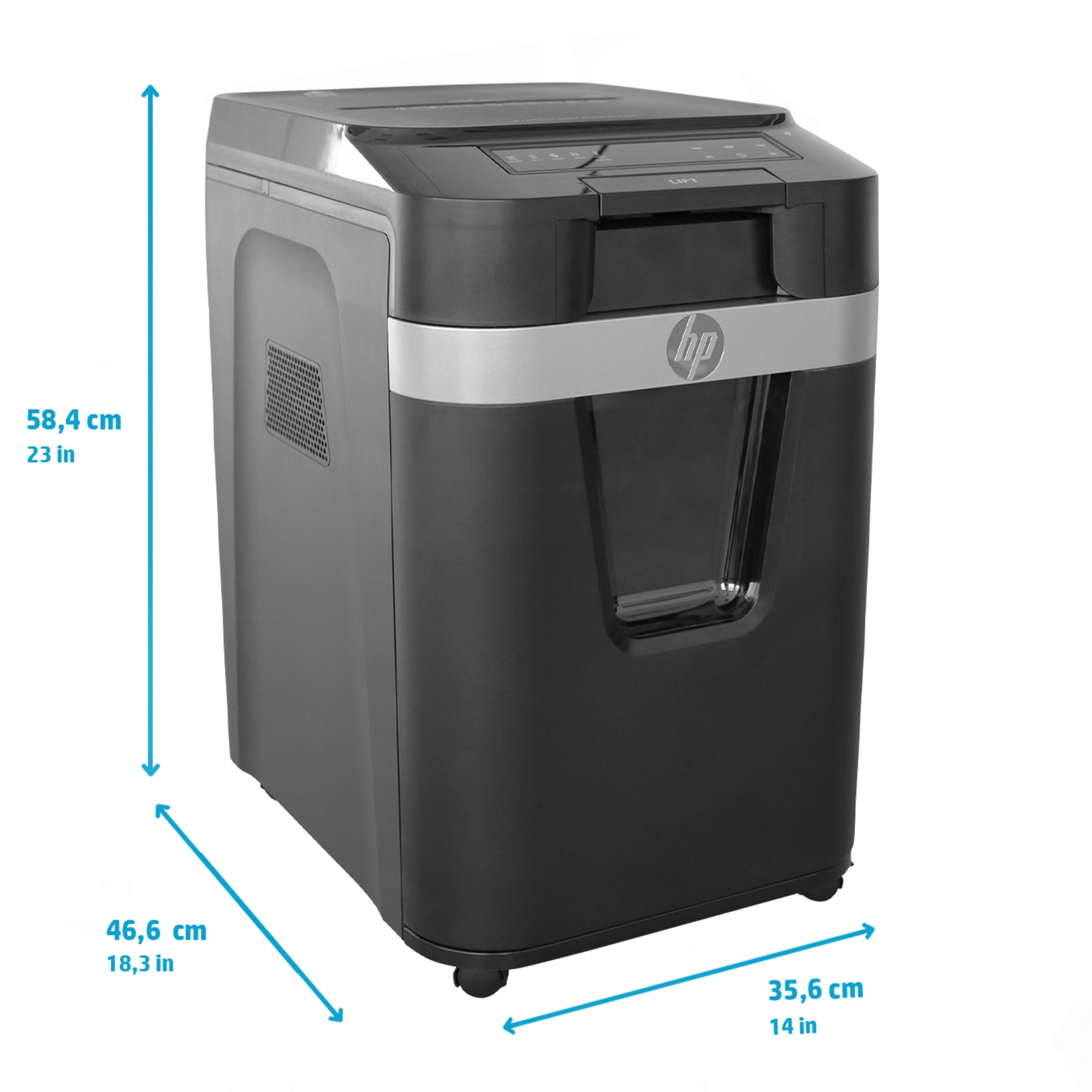 HP Aktenvernichter Pro Shredder Auto 200CC