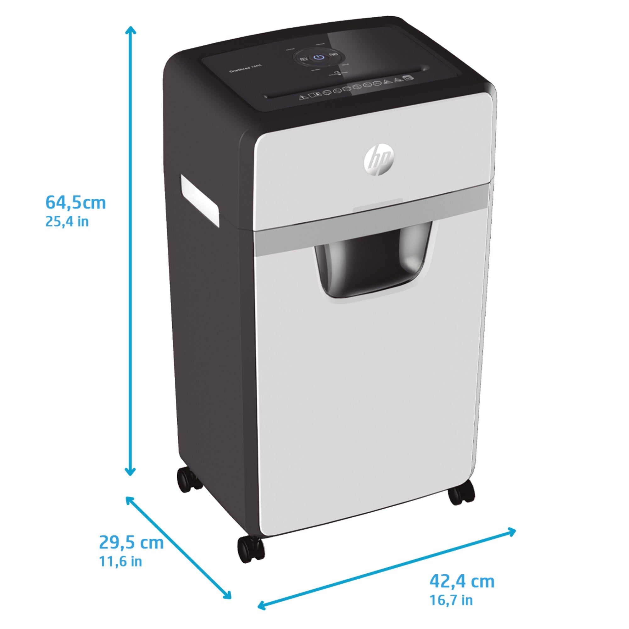 HP Aktenvernichter OneShred 16MC