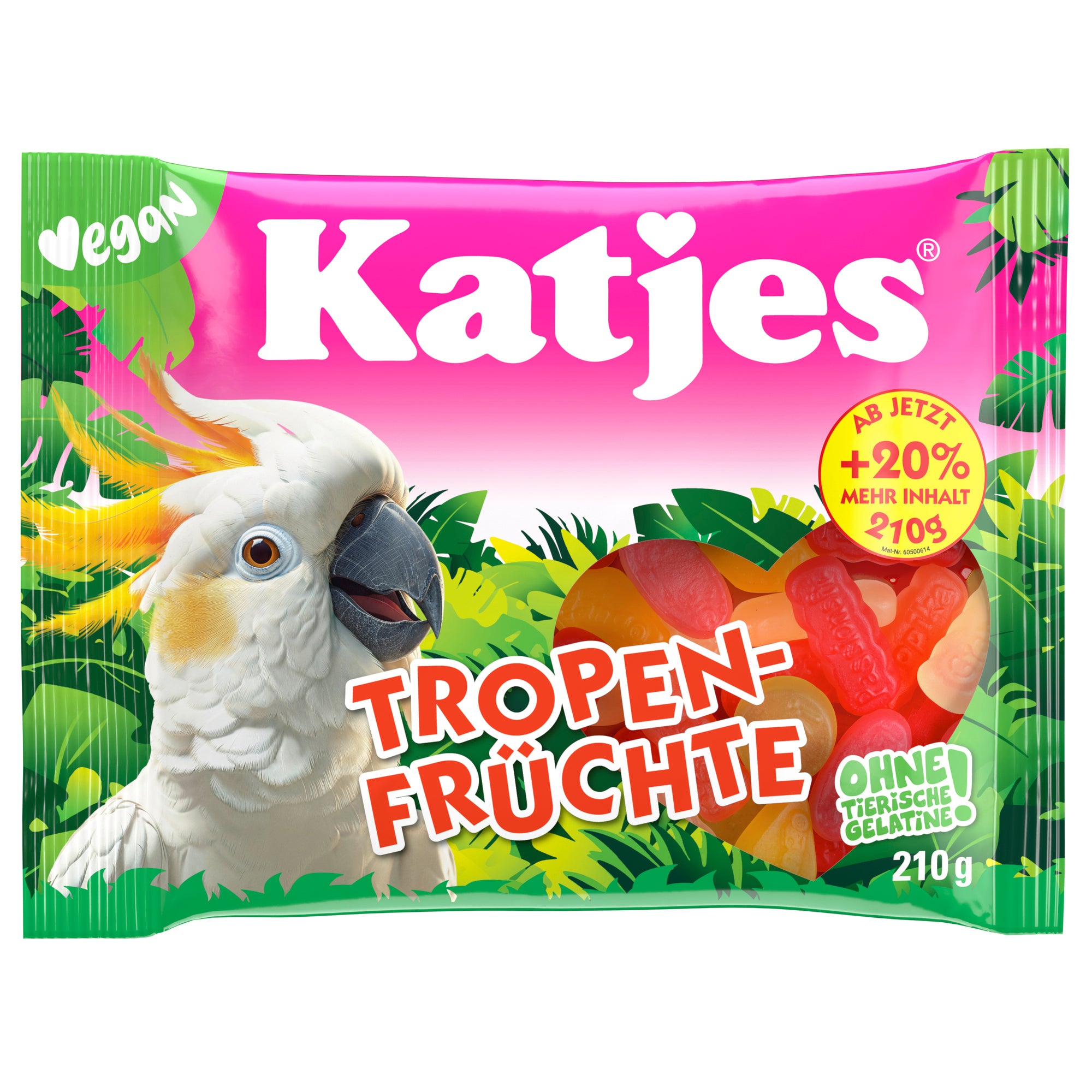 Katjes Fruchtgummi Tropen-Früchte