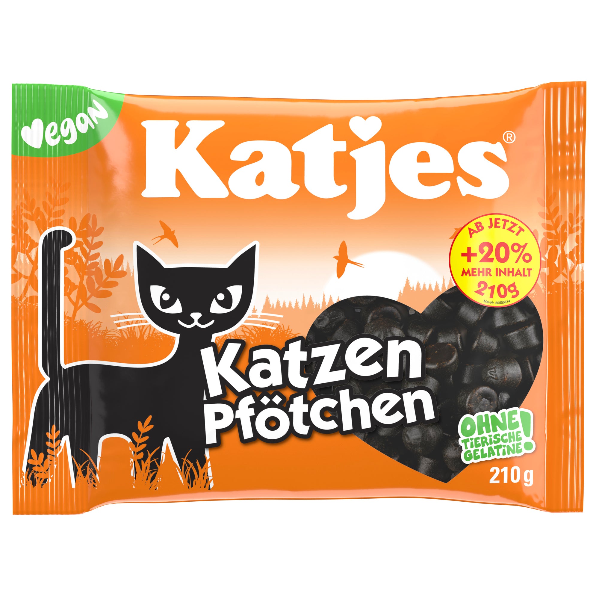 Katjes Lakritz Katzen Pfötchen