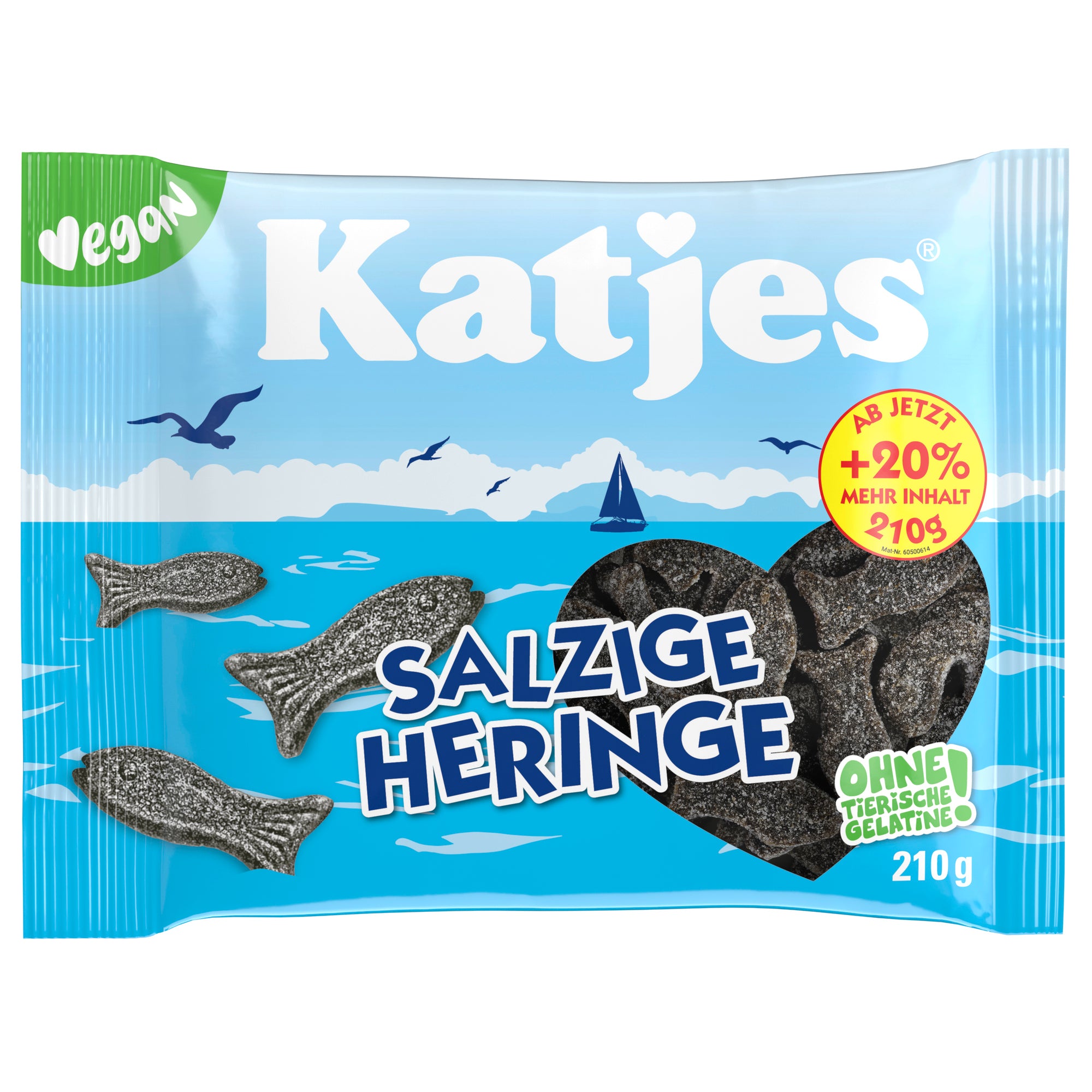 Katjes Lakritz Salzige Heringe