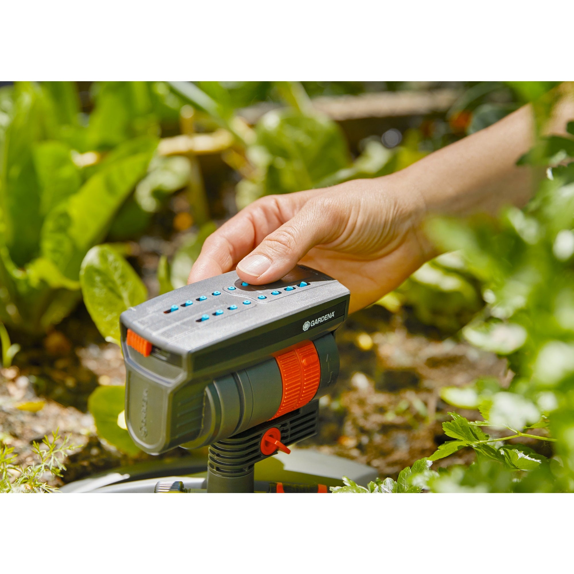 Gardena Rasensprenger AquaZoom compact