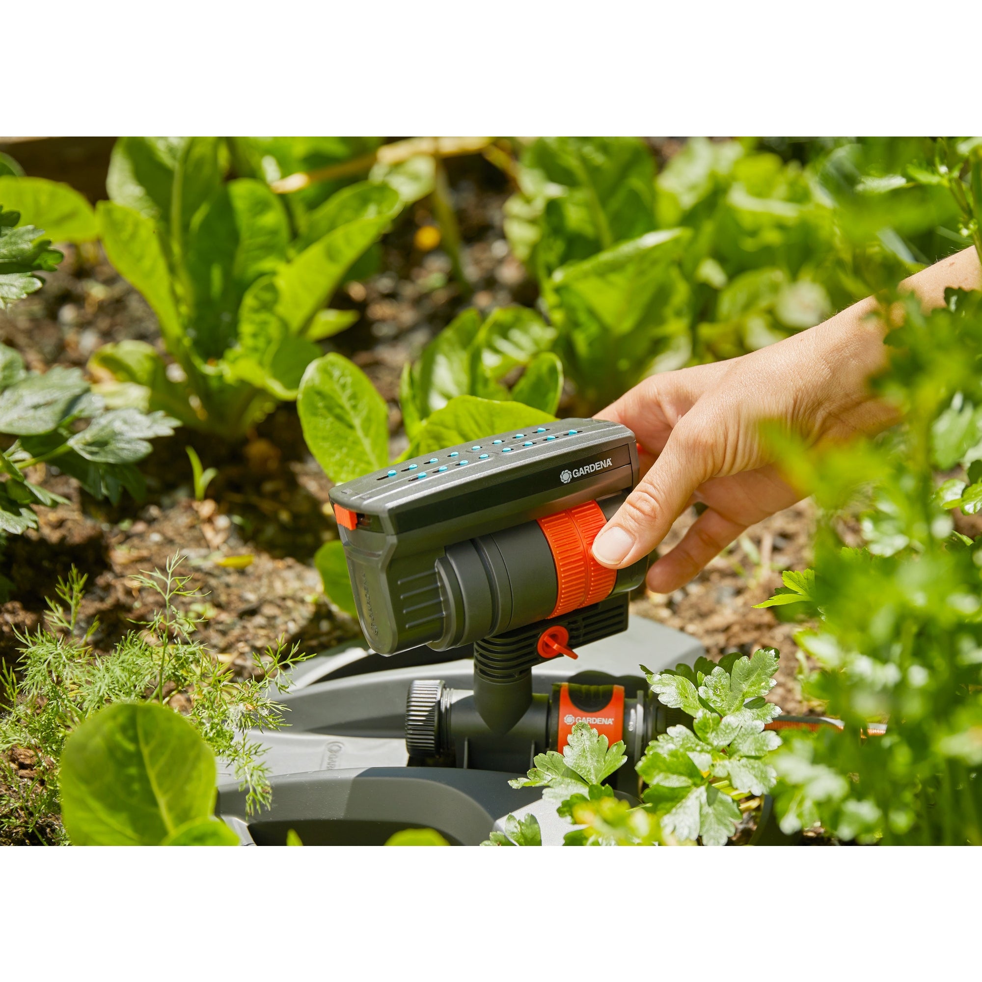 Gardena Rasensprenger AquaZoom compact