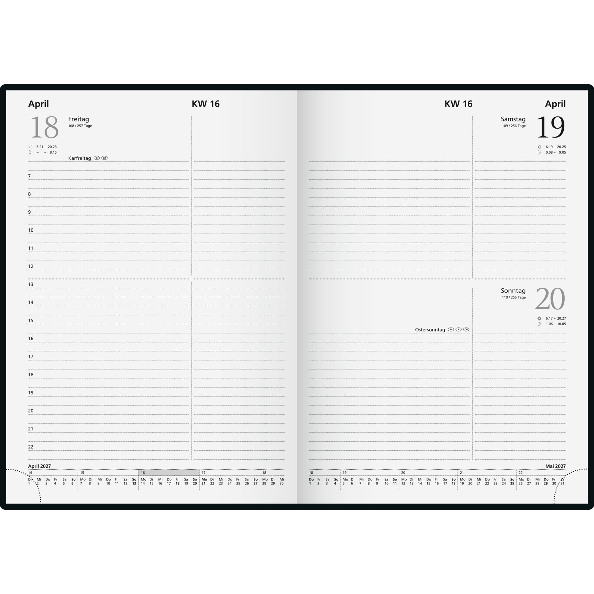Glocken Buchkalender