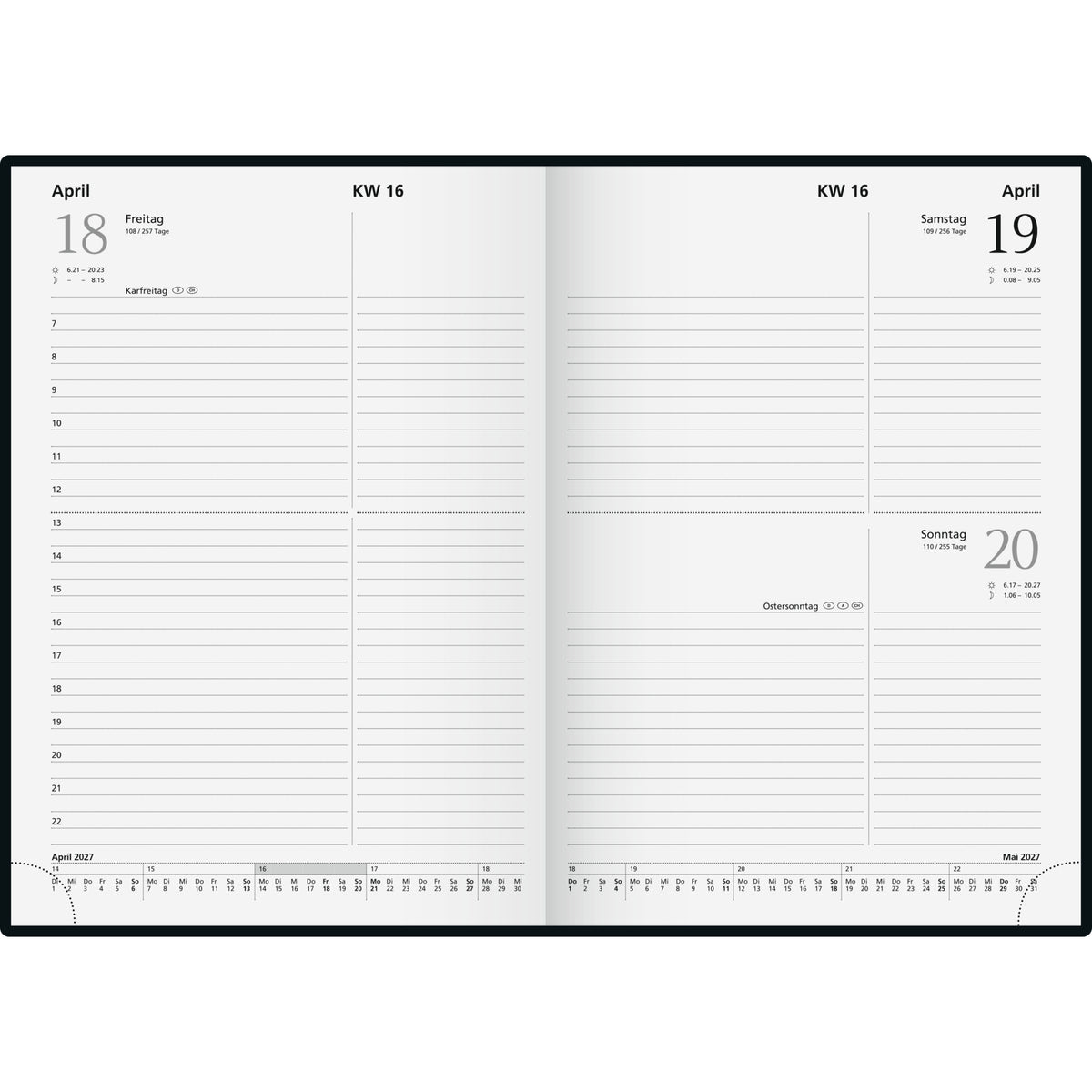 Glocken Buchkalender