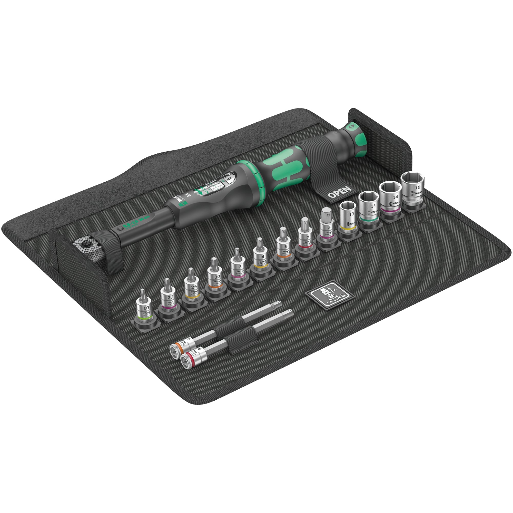 Wera Knarre Click-Torque Bicycle Set 1