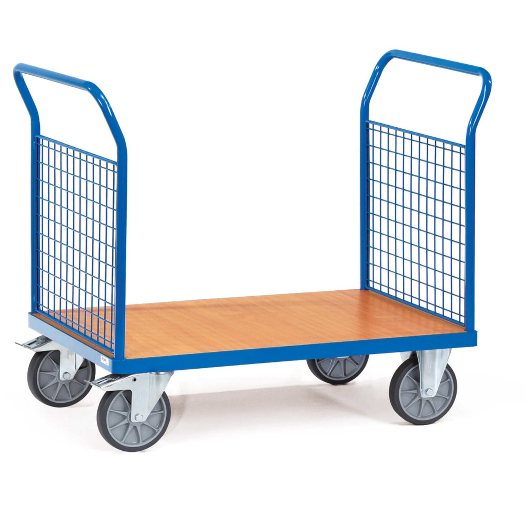 fetra Doppel-Stirnwandwagen Drahtgitter 850x500mm