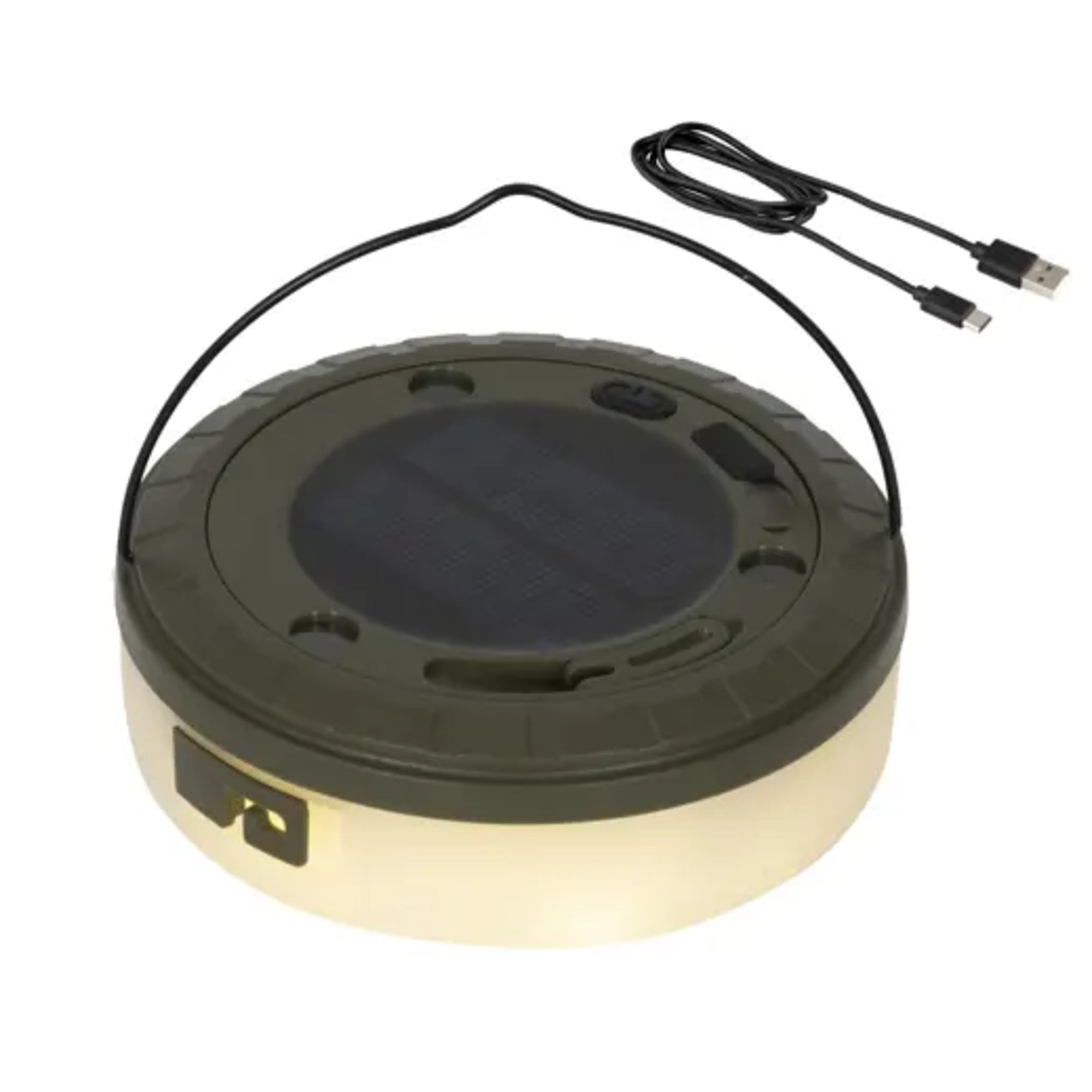 LUMINEO Solarleuchte, schwarz