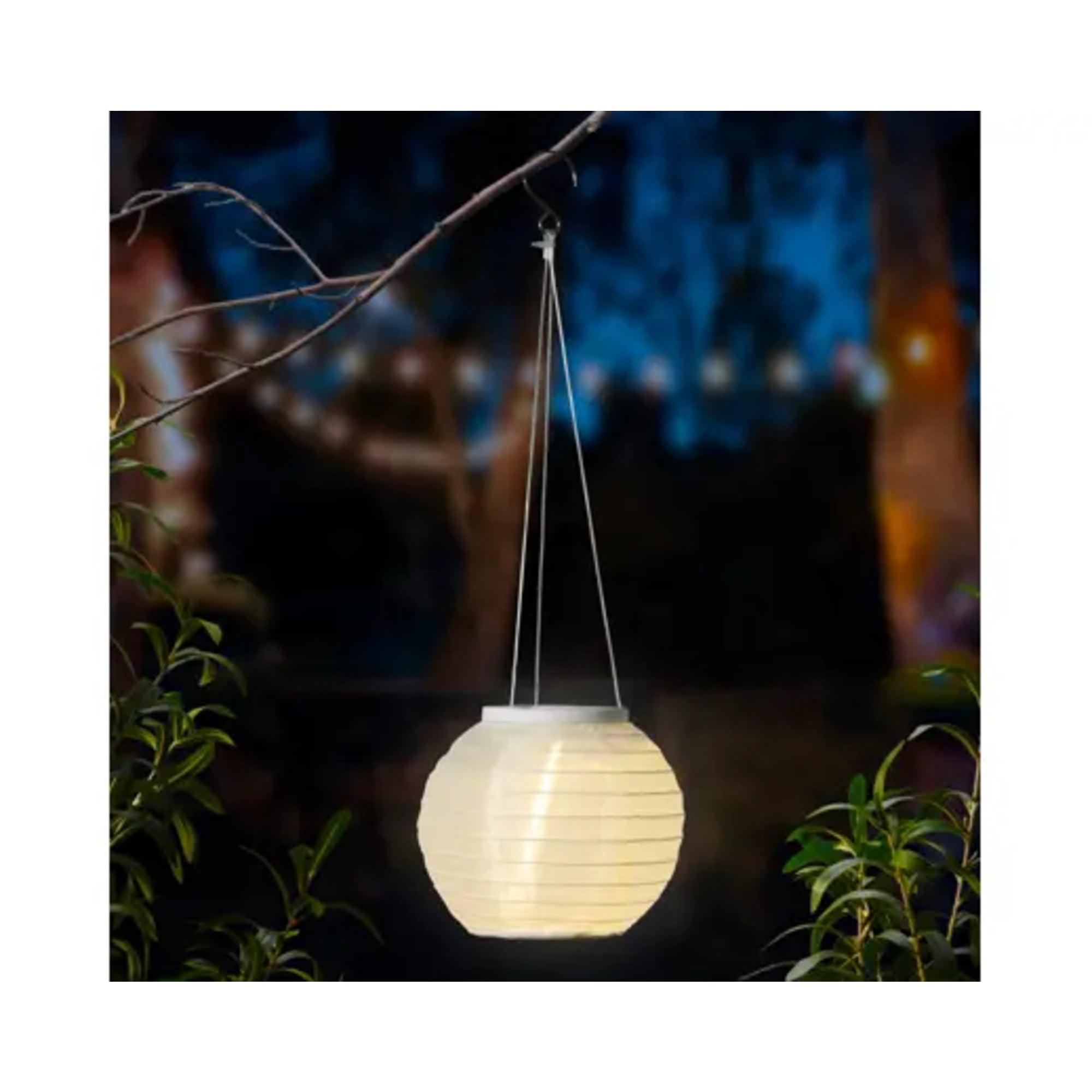 LUMINEO Solar Lampion 15x10cm