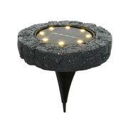 LUMINEO Solarleuchte, grau