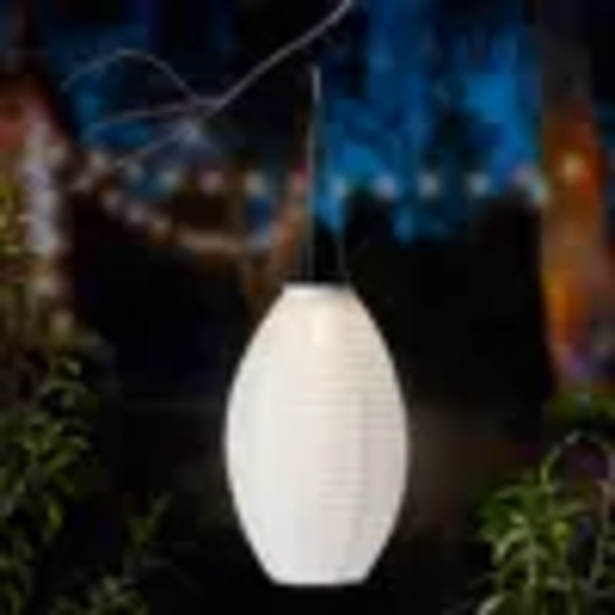 LUMINEO Solar Lampion 22x33cm