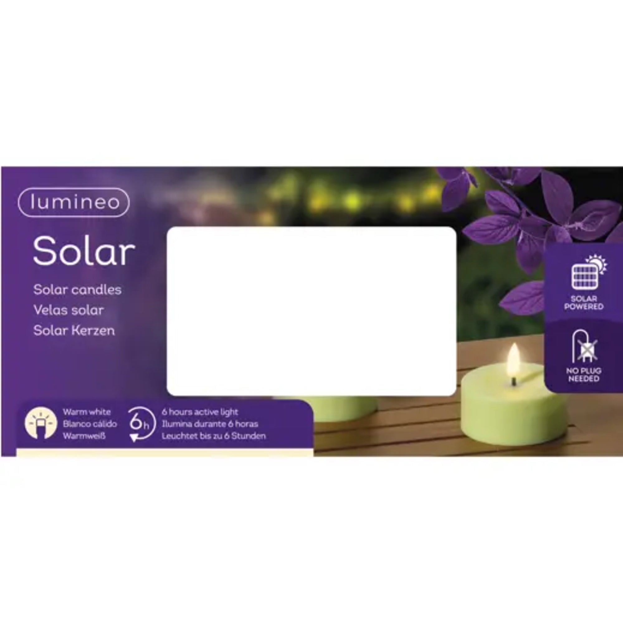 LUMINEO Solarleuchte, grün