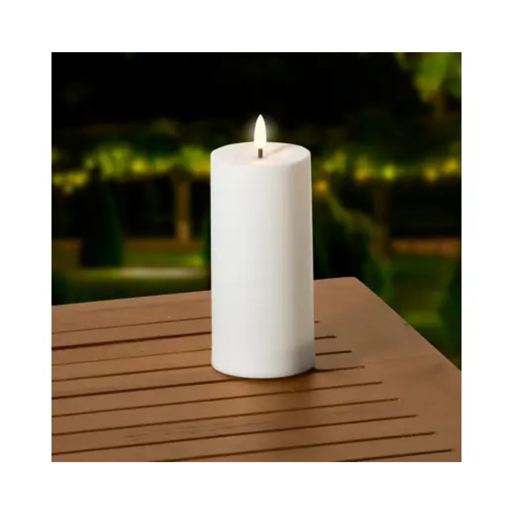 LUMINEO Solarleuchte, weiß