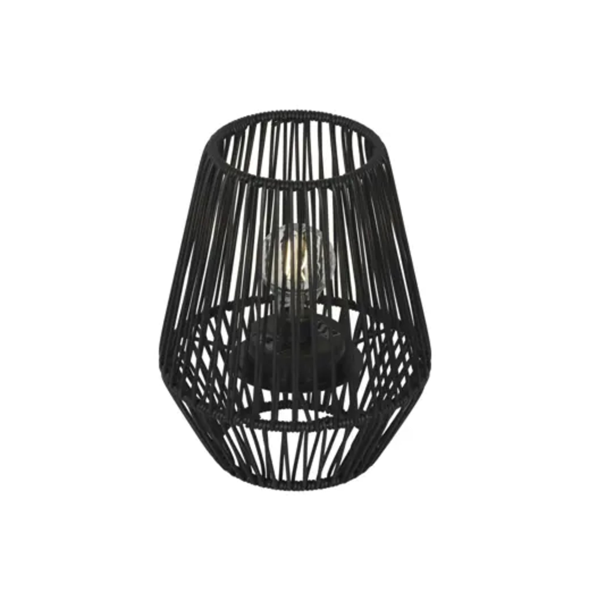 LUMINEO Solarleuchte, schwarz