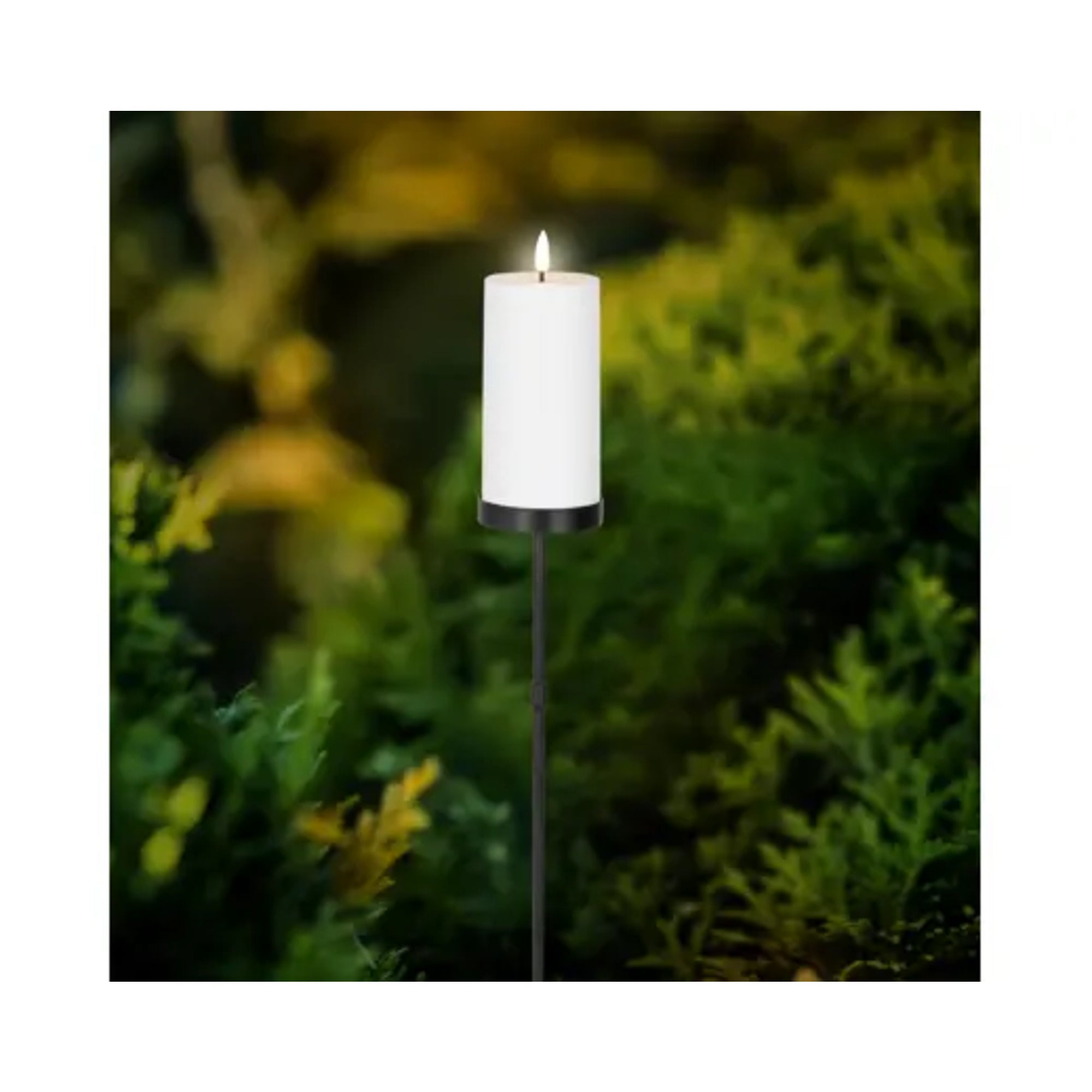LUMINEO Solarleuchte, weiß