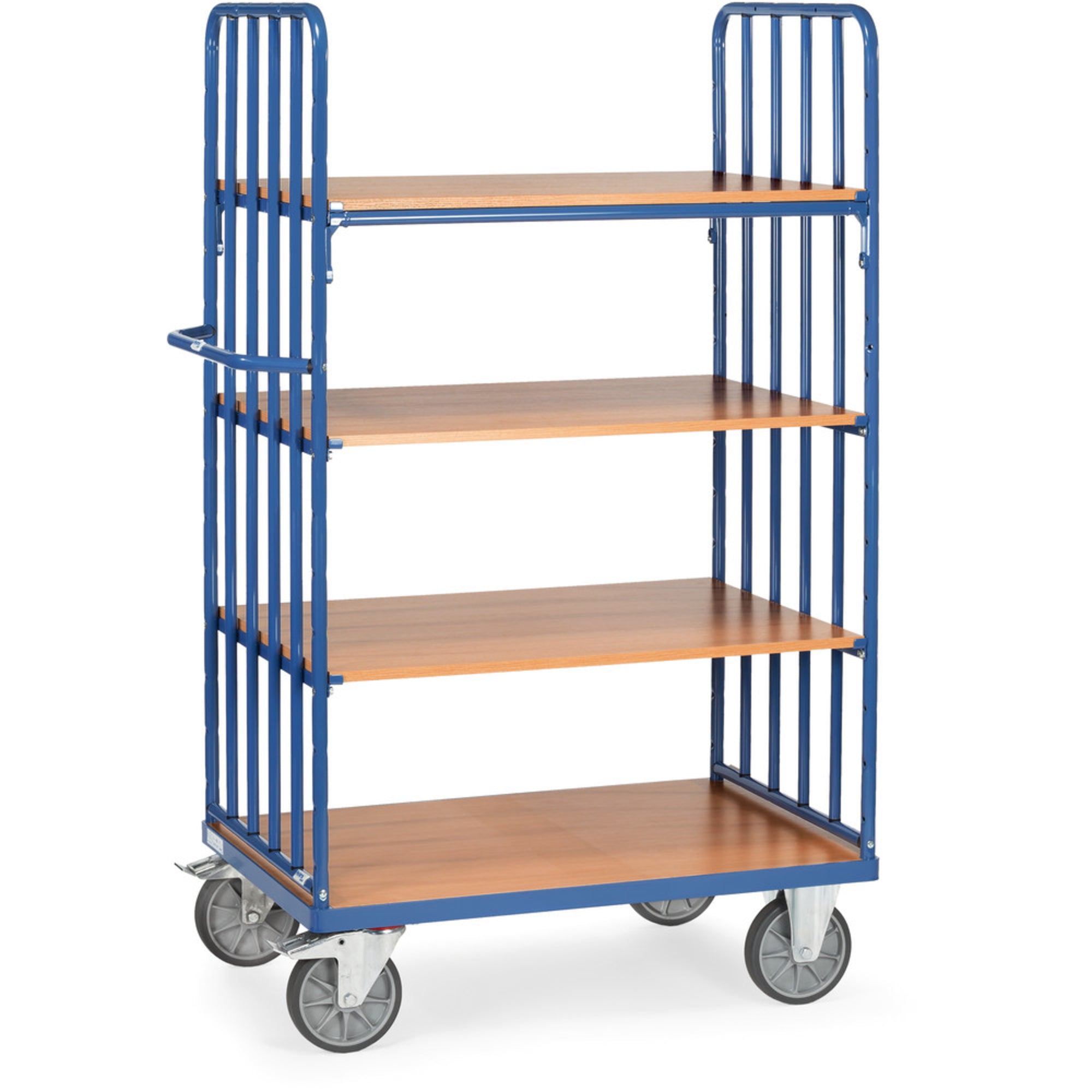 fetra Etagenwagen 4Böden +Rohrstreben 1000x600mm