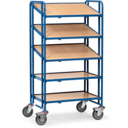 fetra Eurokastenwagen 5Holzböden 820x610mm