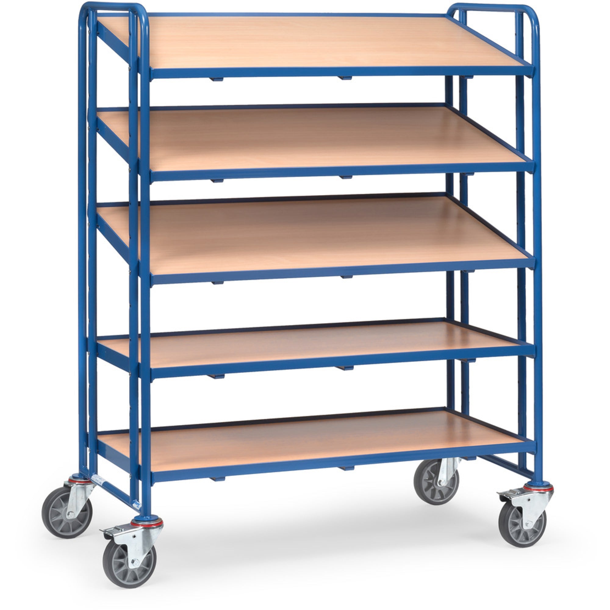 fetra Eurokastenwagen 5Holzböden 1240x610mm