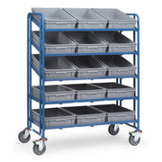 fetra Eurokastenwagen 5Böden +15Kästen 1240x610mm