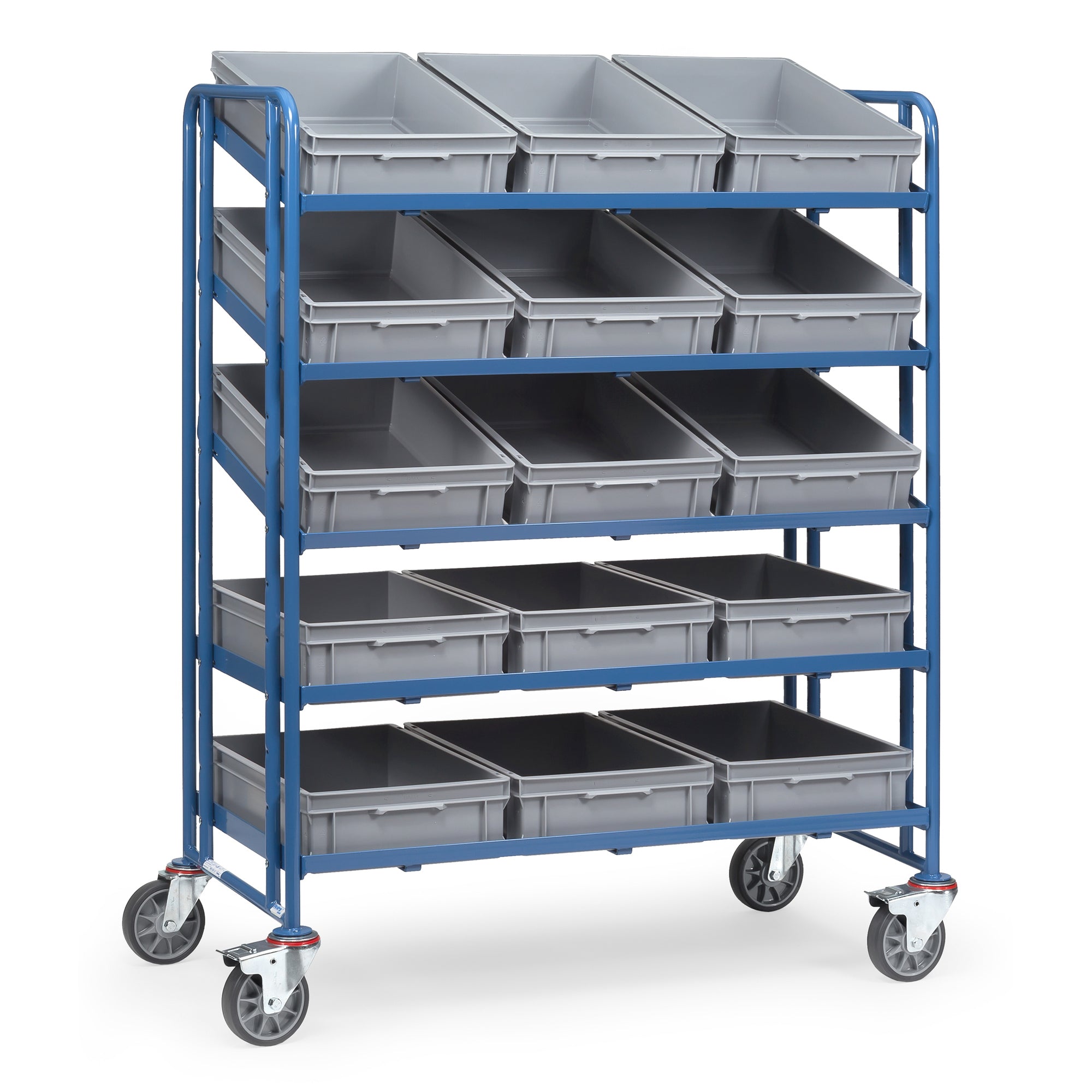 fetra Eurokastenwagen 5Böden +15Kästen 1240x610mm