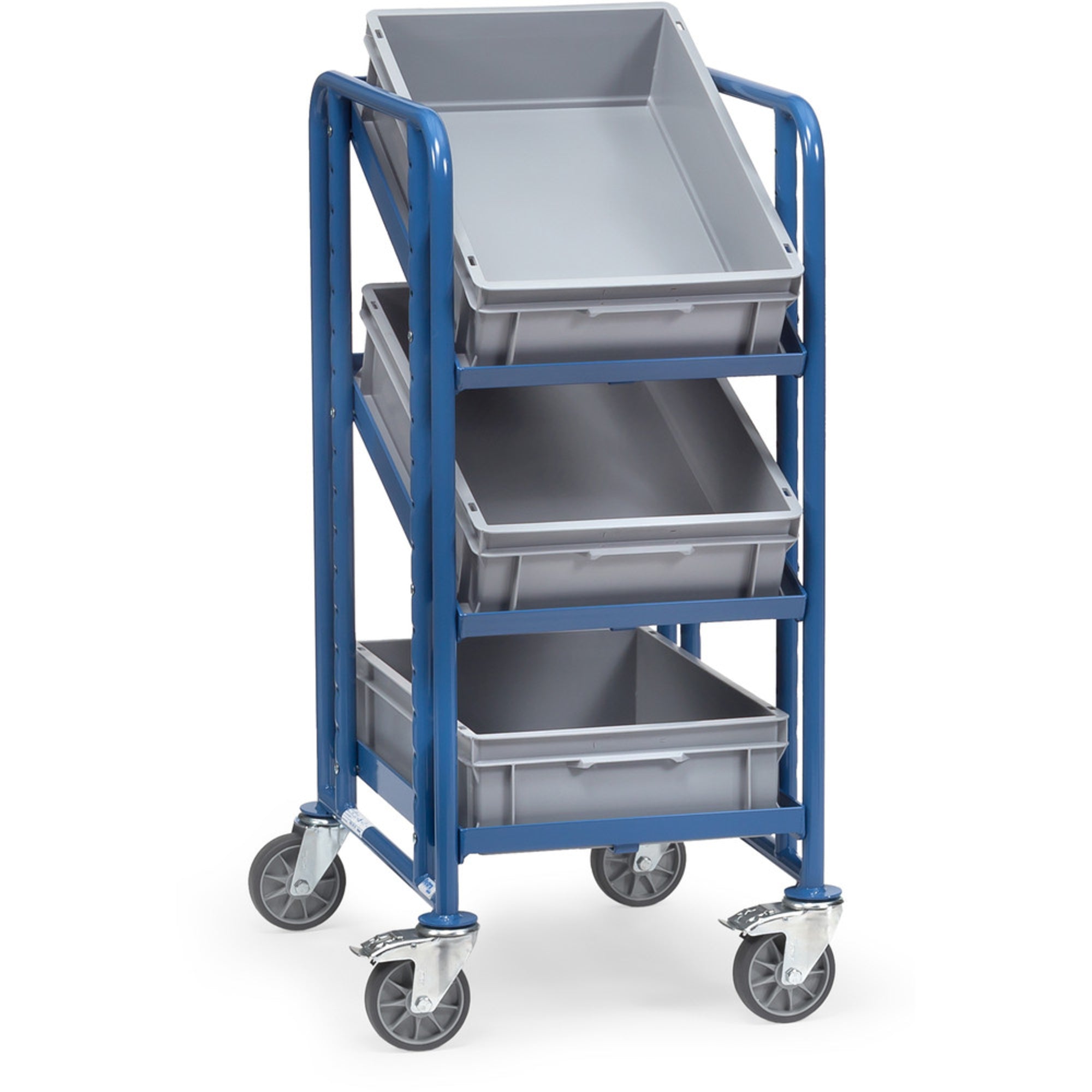 fetra Eurokastenwagen 3Böden +3Kästen 410x610mm